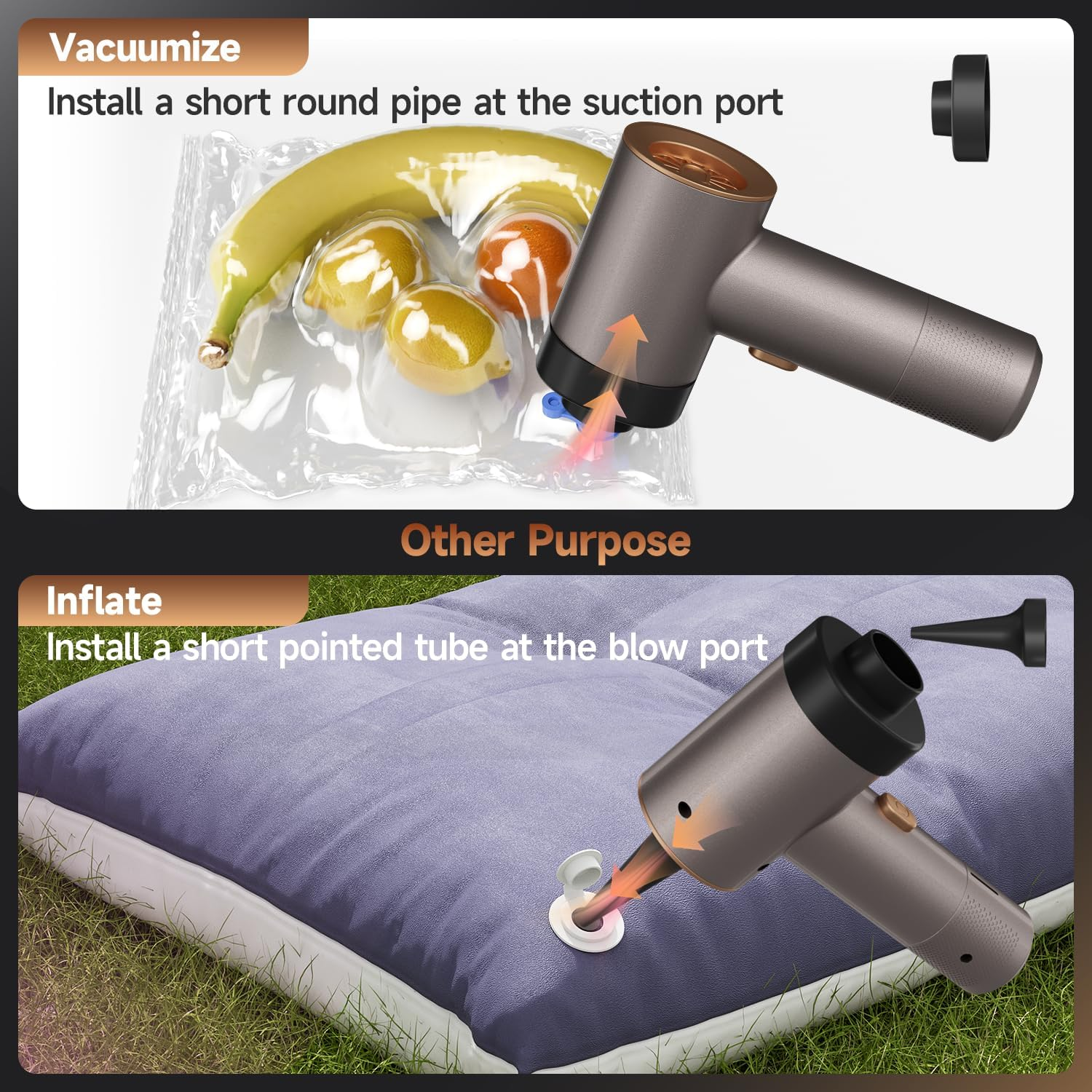 3-in-1 Handheld Cordless Vacuum - 16000PA Powerful Suction | Exquisite Deal Shop