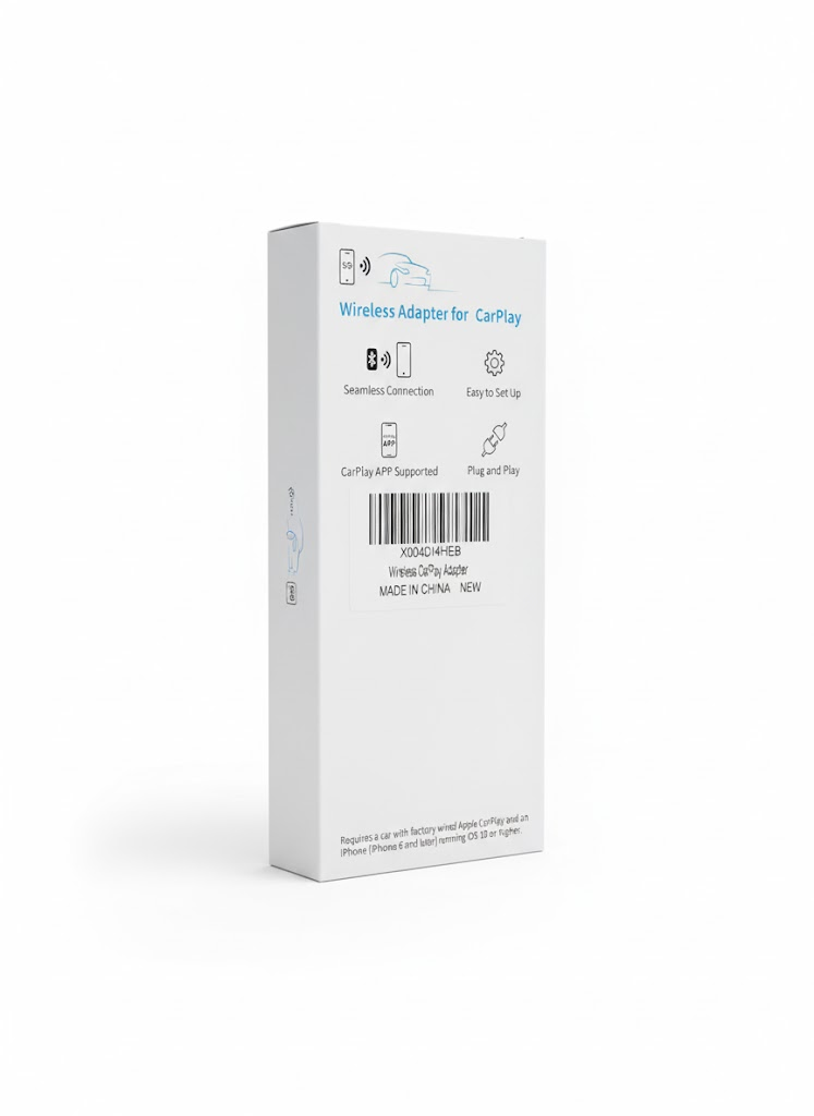 Wireless CarPlay Adapter - Convert Wired to Wireless iOS 10+ 2016+ Cars