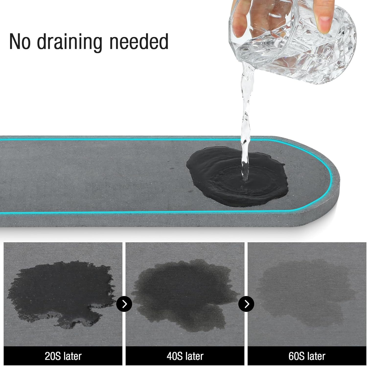 Kitchen Sink Organizer - Stainless Steel Sponge & Brush Holder