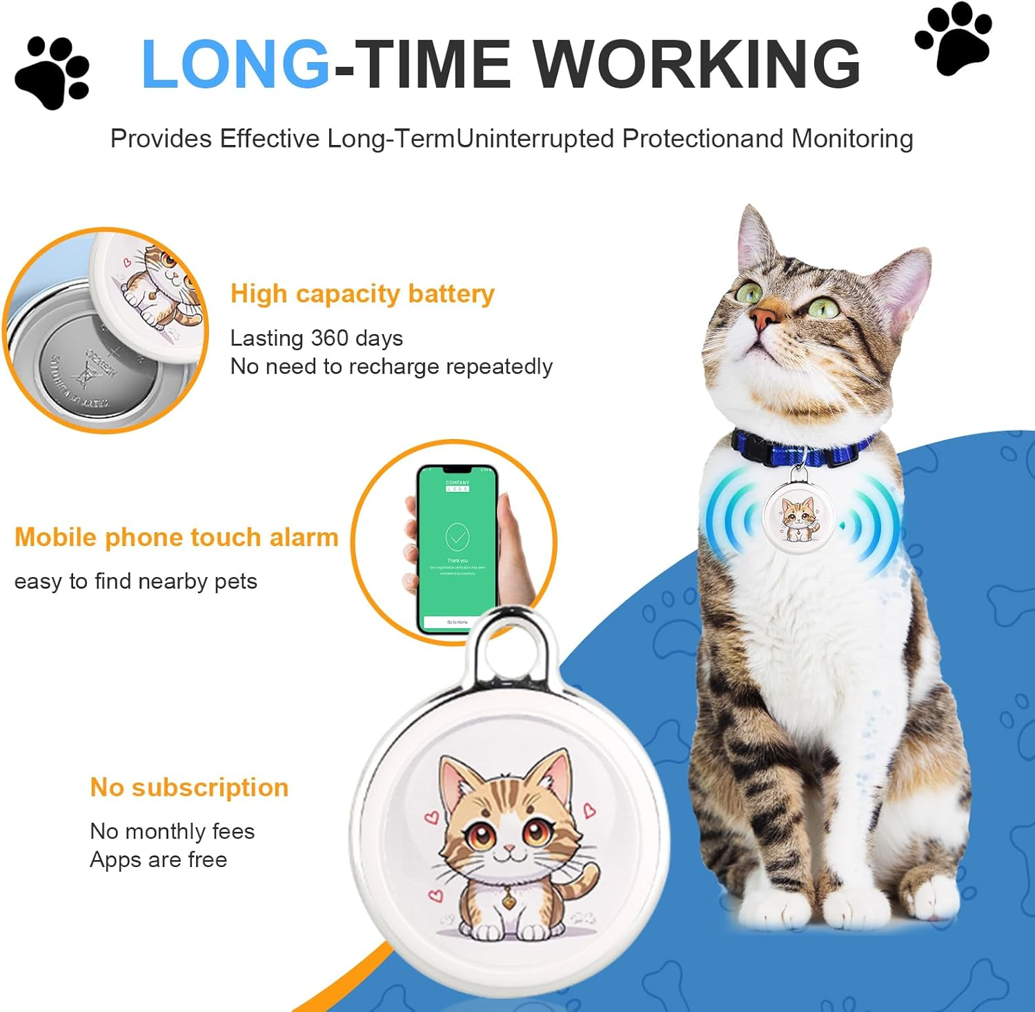 2025 GPS Tracker - Real-Time Global Tracking for Vehicles, Kids & Pets | No Monthly Fees