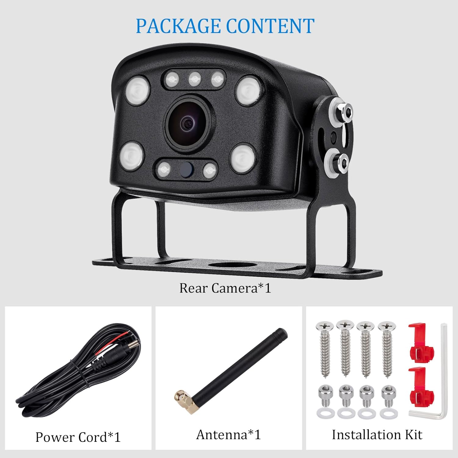 WOOCARTY Rear Backup Camera - Compatible with Model A11 & A12