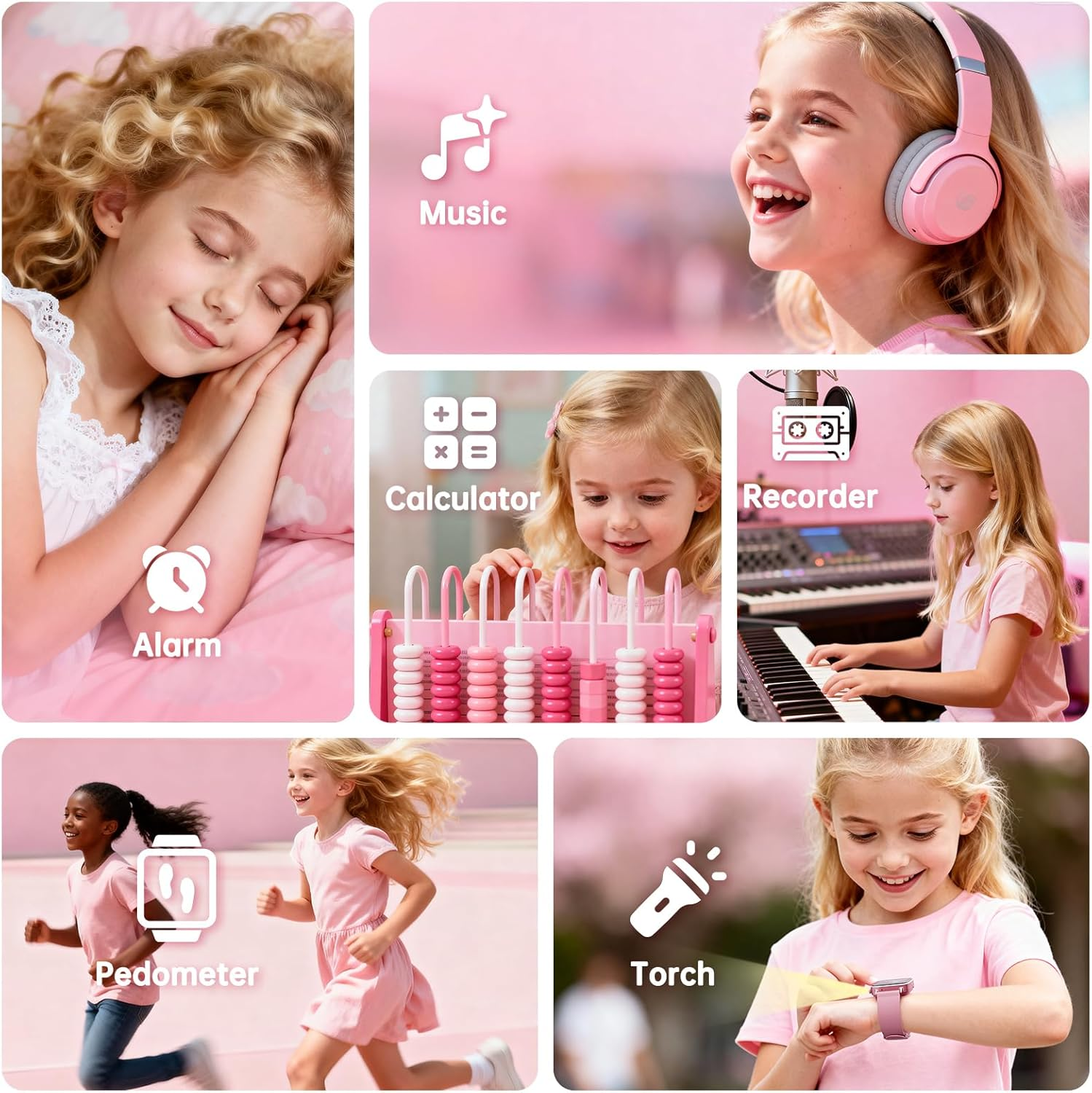 Kids Smart Watch with 26 Games - Touch Screen Watch with Camera & Alarm for Ages 4-12