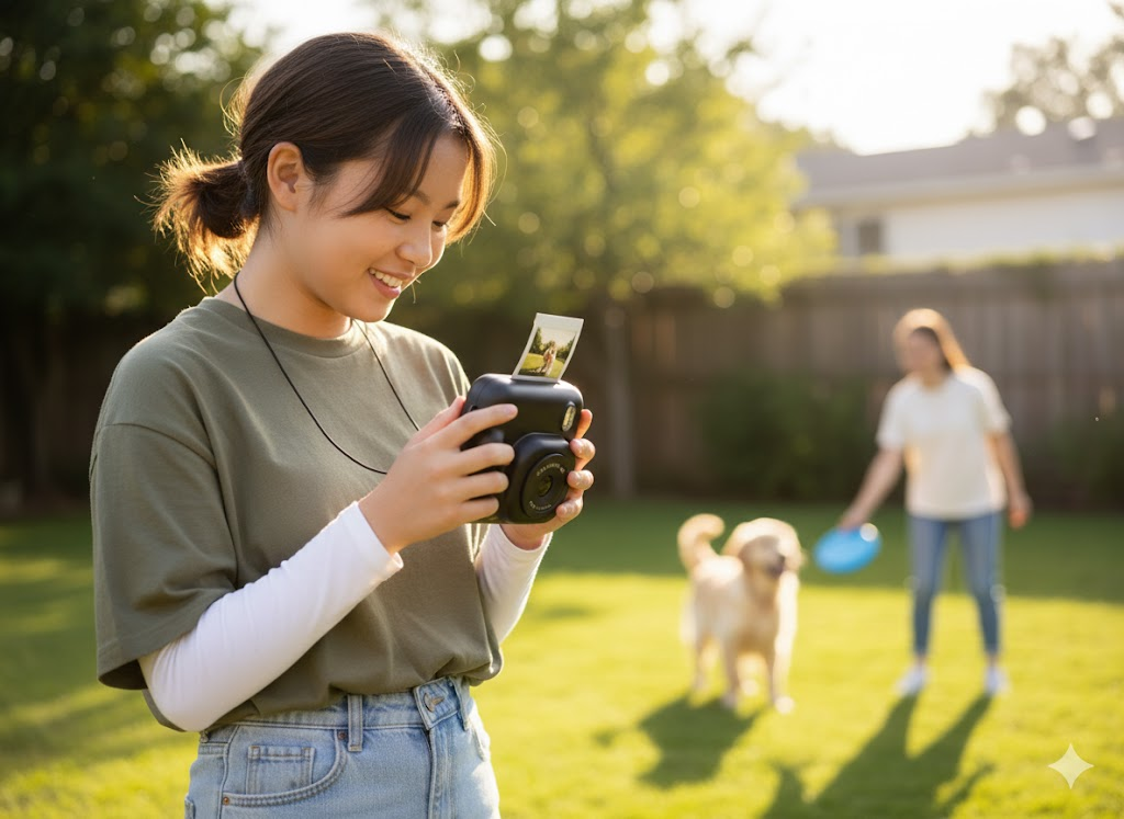 Kids Camera Instant Print - 48MP Dual Lens Digital Camera