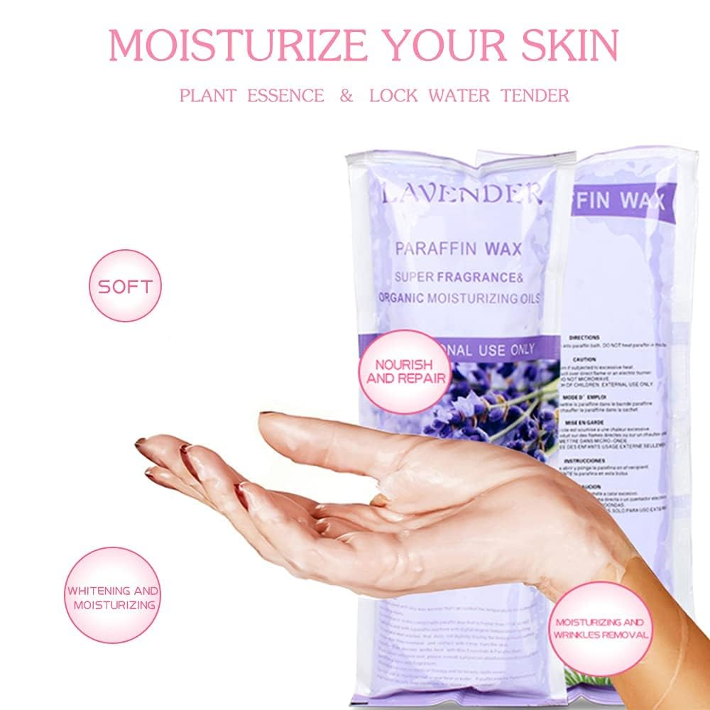 Paraffin Wax Refills for Wax Machine - 12 Pack Large Capacity Blocks