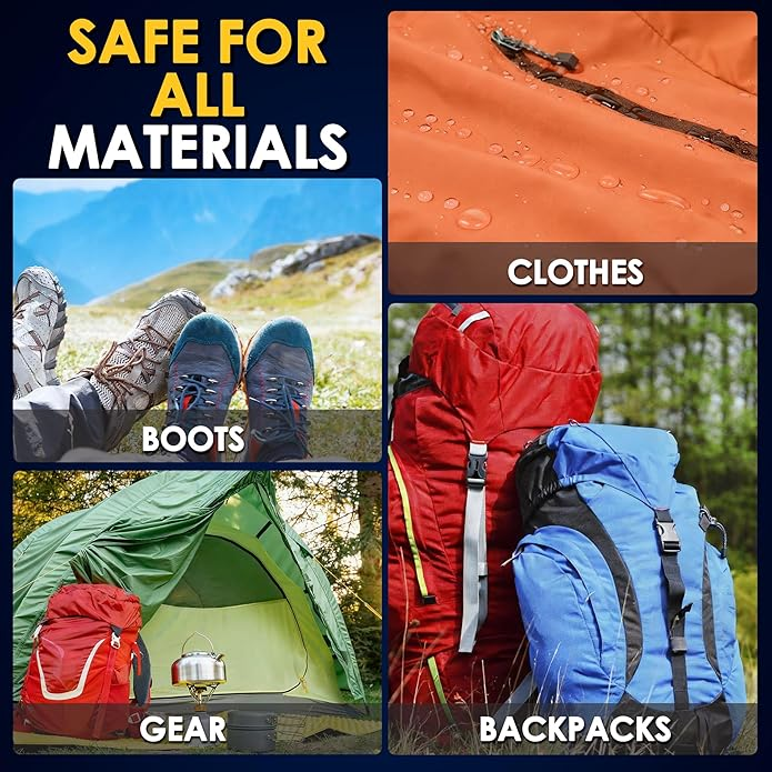 Shoe Protector Spray 6.8 oz - Waterproof & Stain Repellent for Sneakers, Boots & Leather