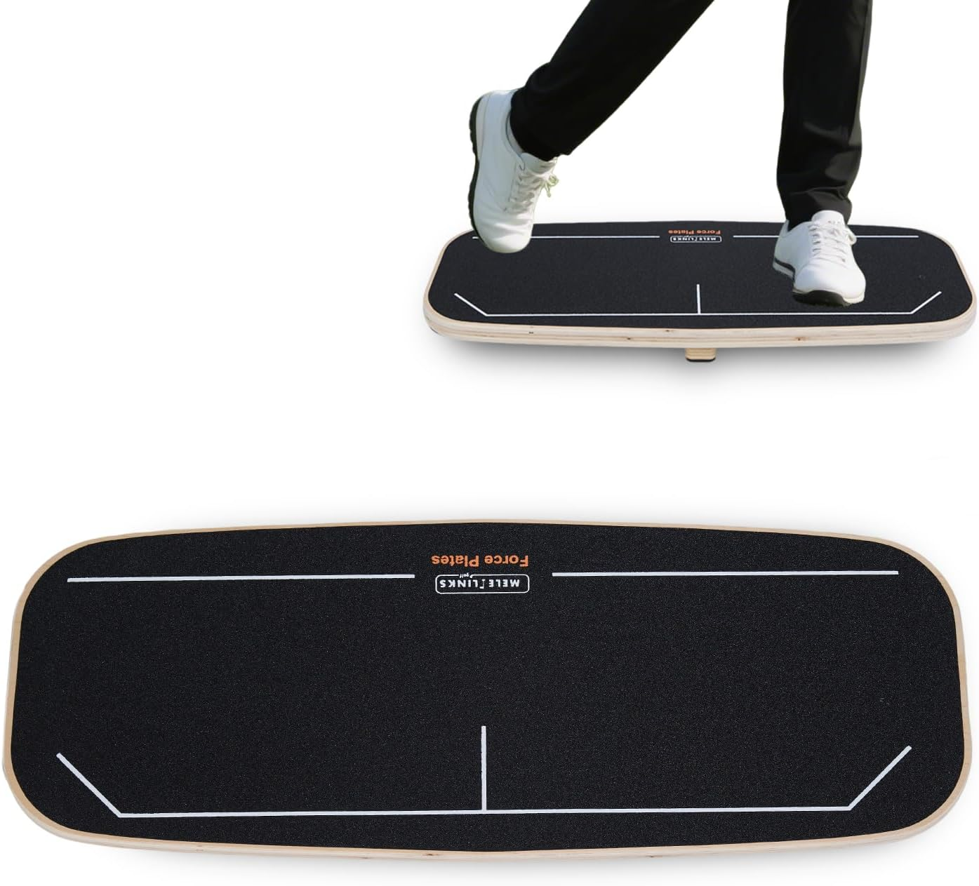 Golf Pressure Plate - Weight Shift Board & Swing Trainer for Practice Drills