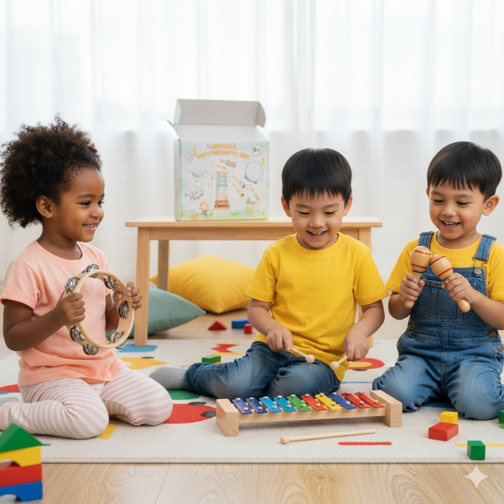 Musical Instrument Set for Kids - Educational Toy with Multiple Instruments