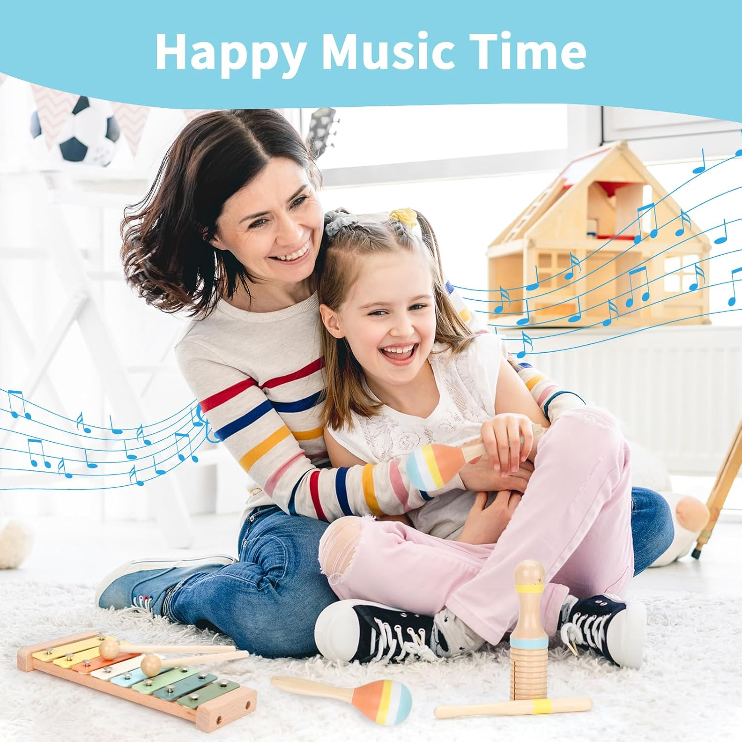 Musical Instrument Set for Kids - Educational Toy with Multiple Instruments