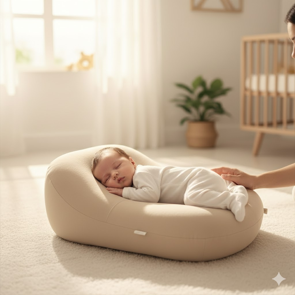 Baby Lounger - Portable Infant Nest for Newborns & Toddlers | Safe & Comfortable