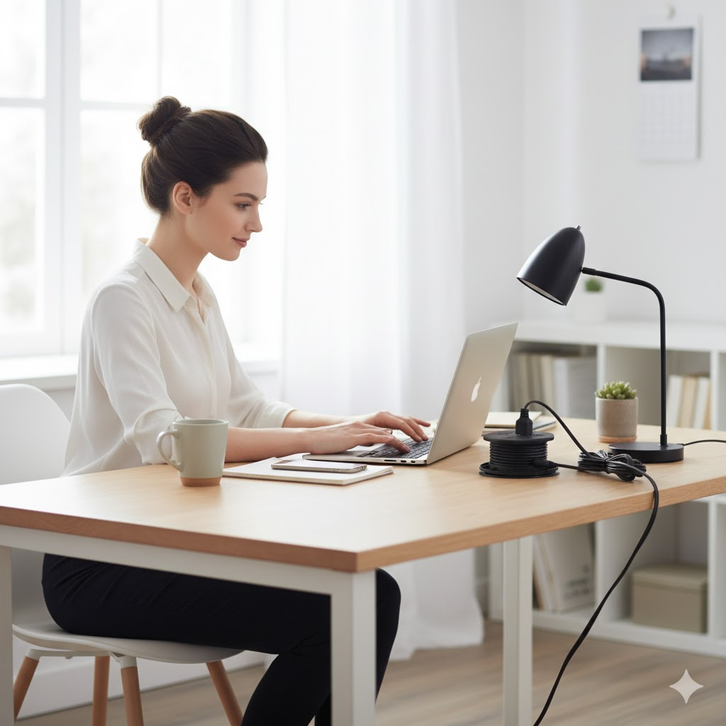 Recessed Desk Adapter - Universal Mounting Solution for Workspace Equipment