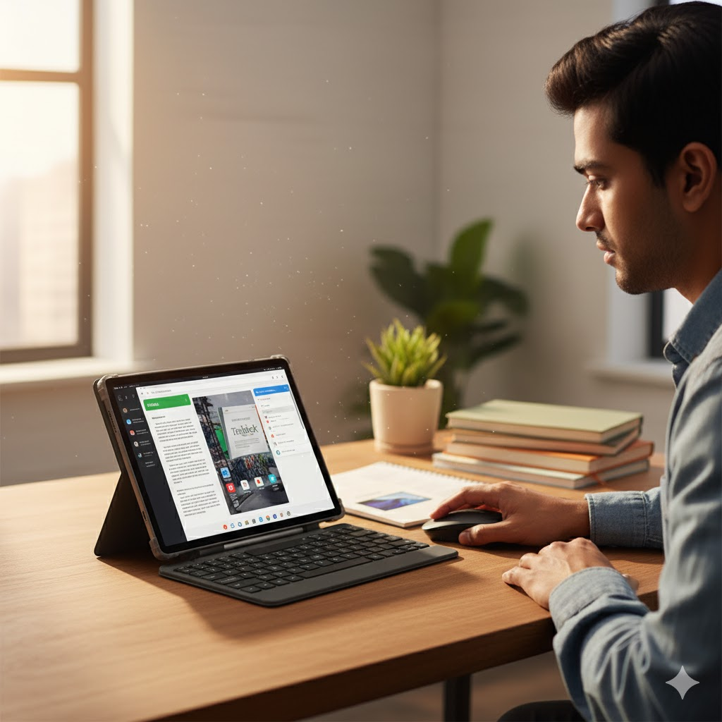 10-Inch Android 13 Tablet - 12GB RAM, 256GB Storage, HD Display