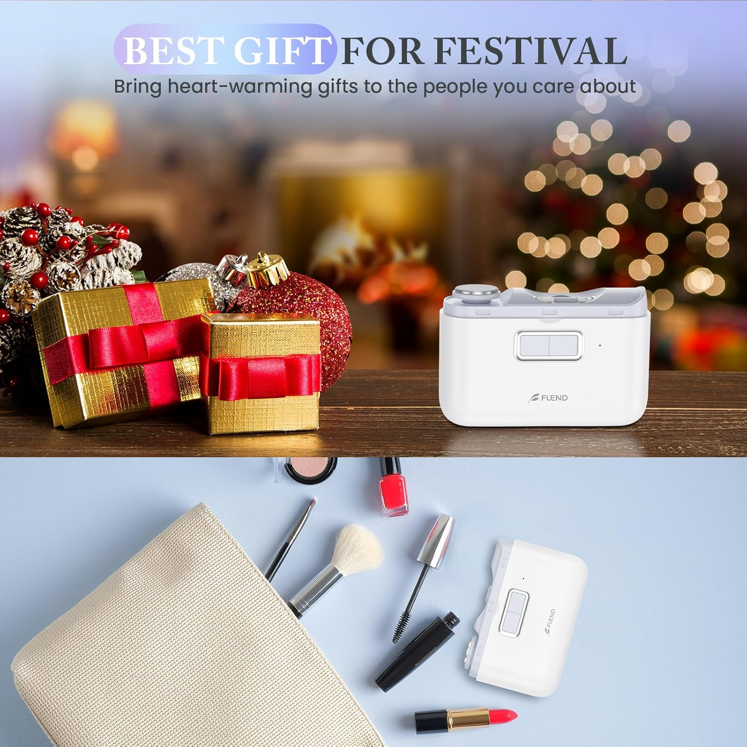 Electric Nail Clipper Set - Rechargeable 2-Speed LED Manicure Kit for Kids, Adults & Seniors