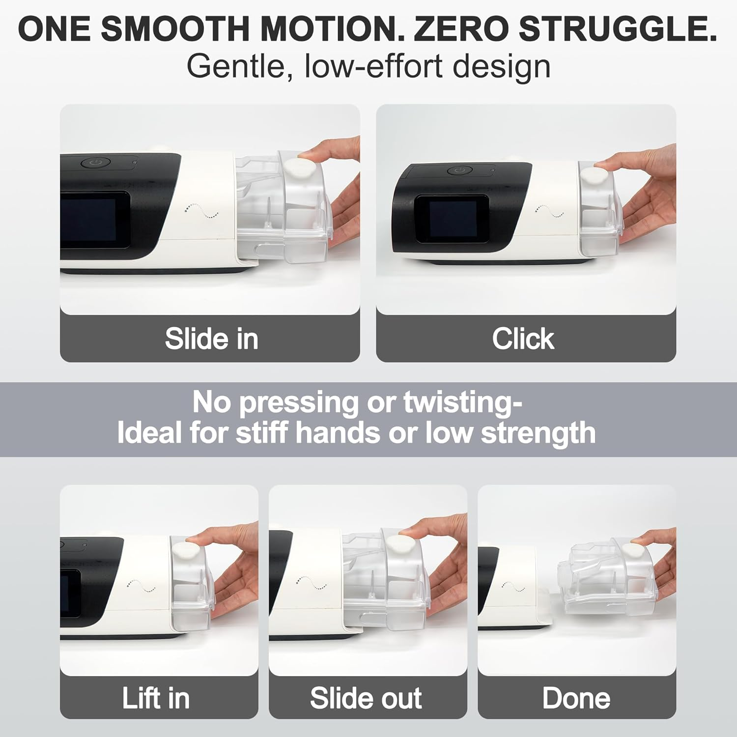 Water Chamber for AirSense 11 & AirCurve 11 - Leak-Proof CPAP Humidifier Tank