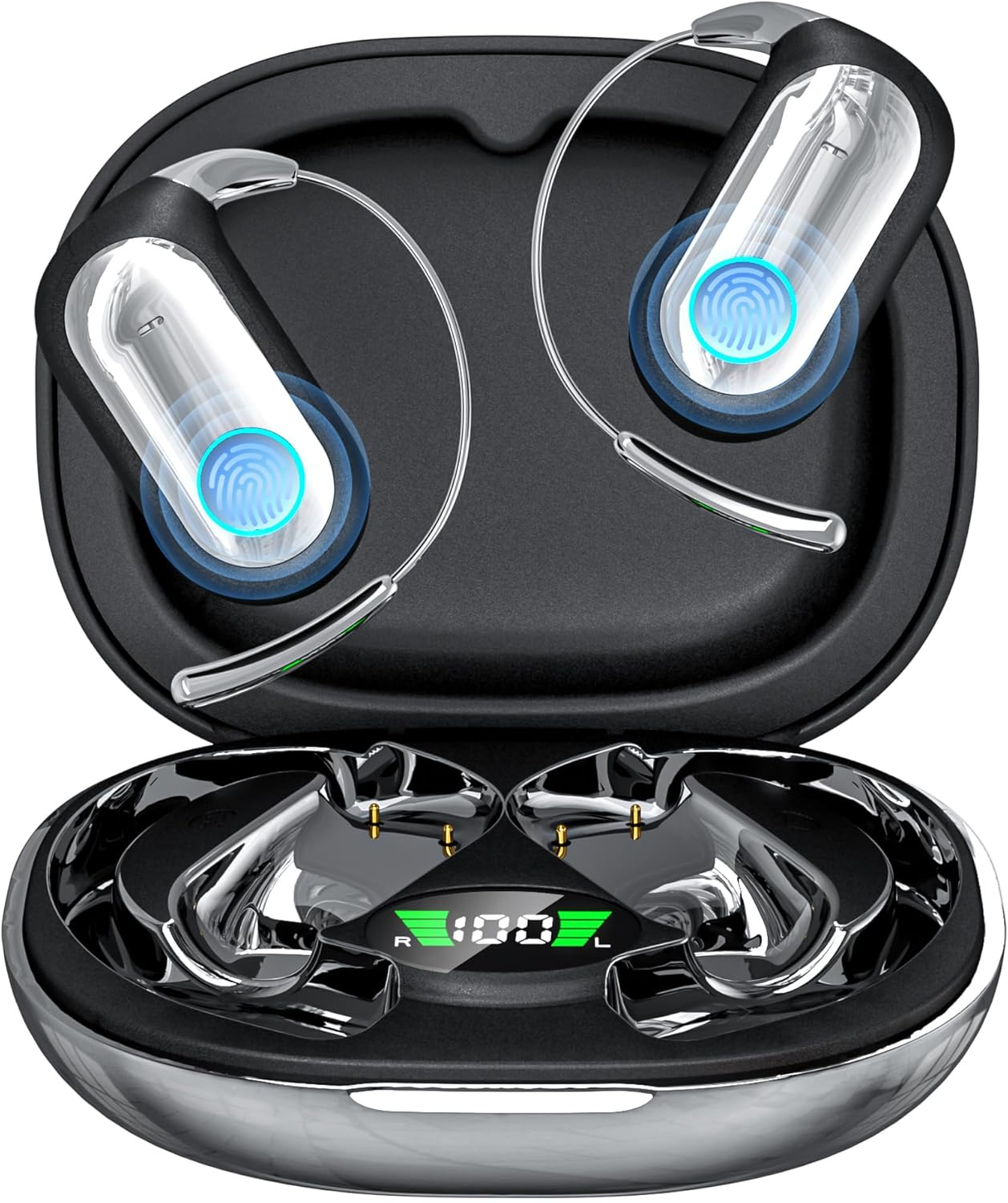 AI Translation Earbuds - Real-Time 168 Language Translator with Bluetooth 5.4