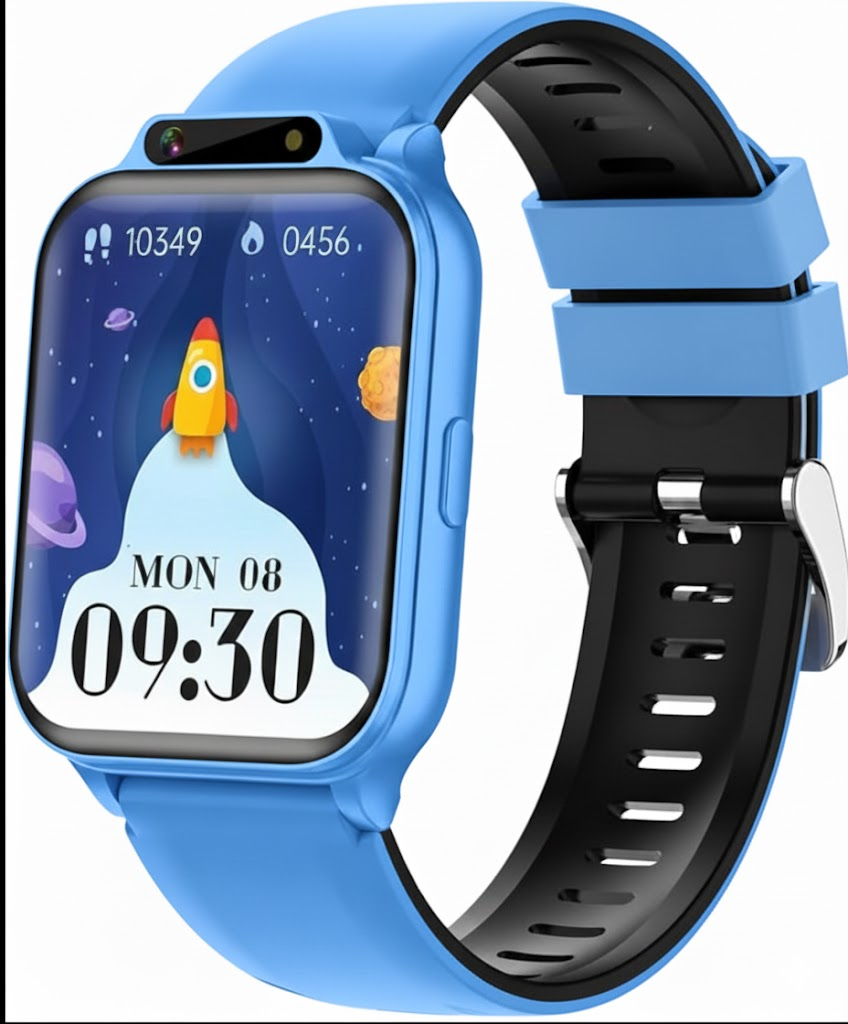 Kids Waterproof Smartwatch - Video, Music, Pedometer & Alarm for Boys & Girls