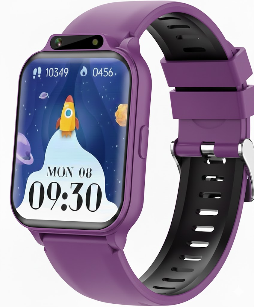 Kids Waterproof Smartwatch - Video, Music, Pedometer & Alarm for Boys & Girls