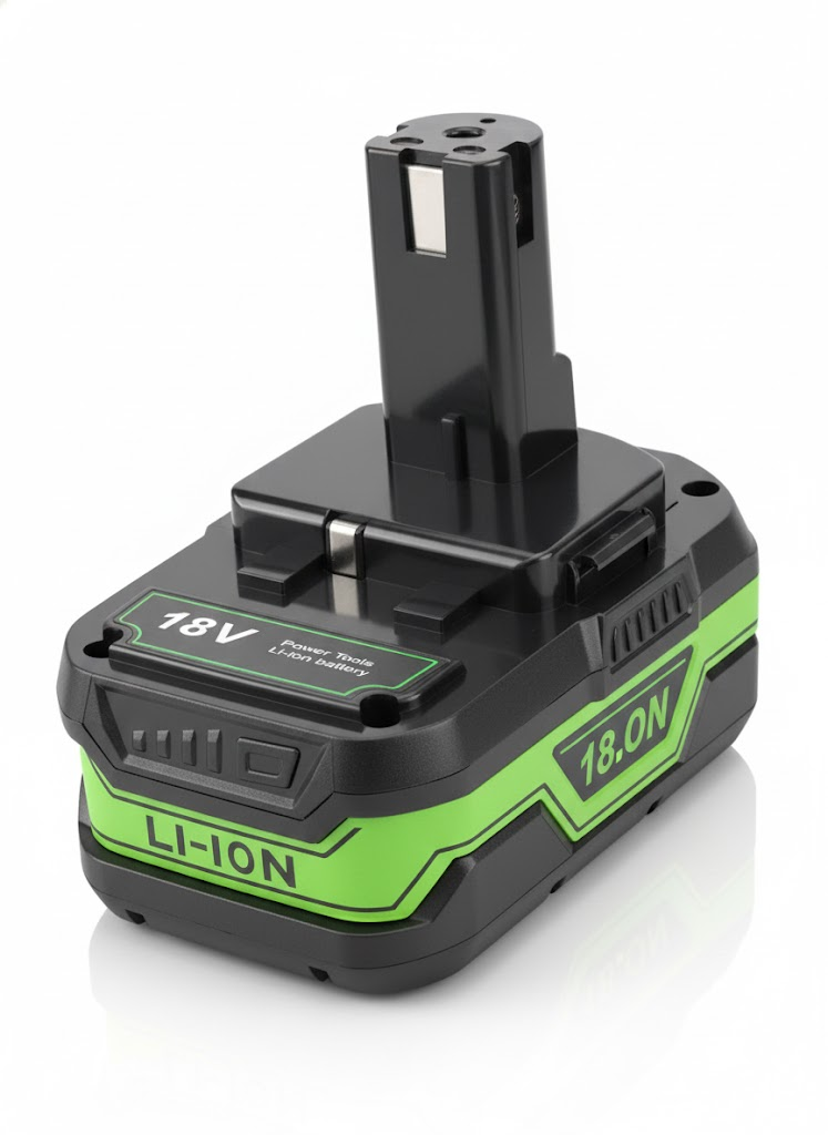 Ryobi P107 Battery Replacement 4000mAh - Compatible with Ryobi ONE+ 18V Cordless Tools