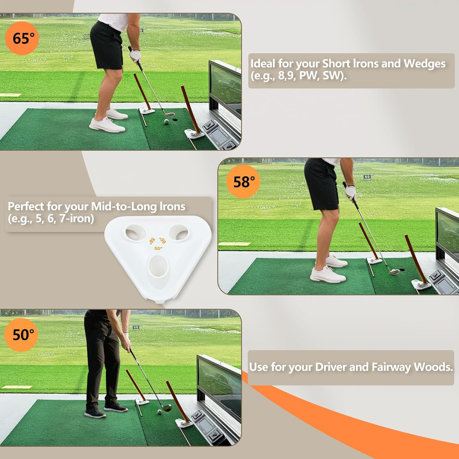 Golf Swing Training Aid - Alignment Discs & Sticks for Posture, Swing Plane & Path Correction