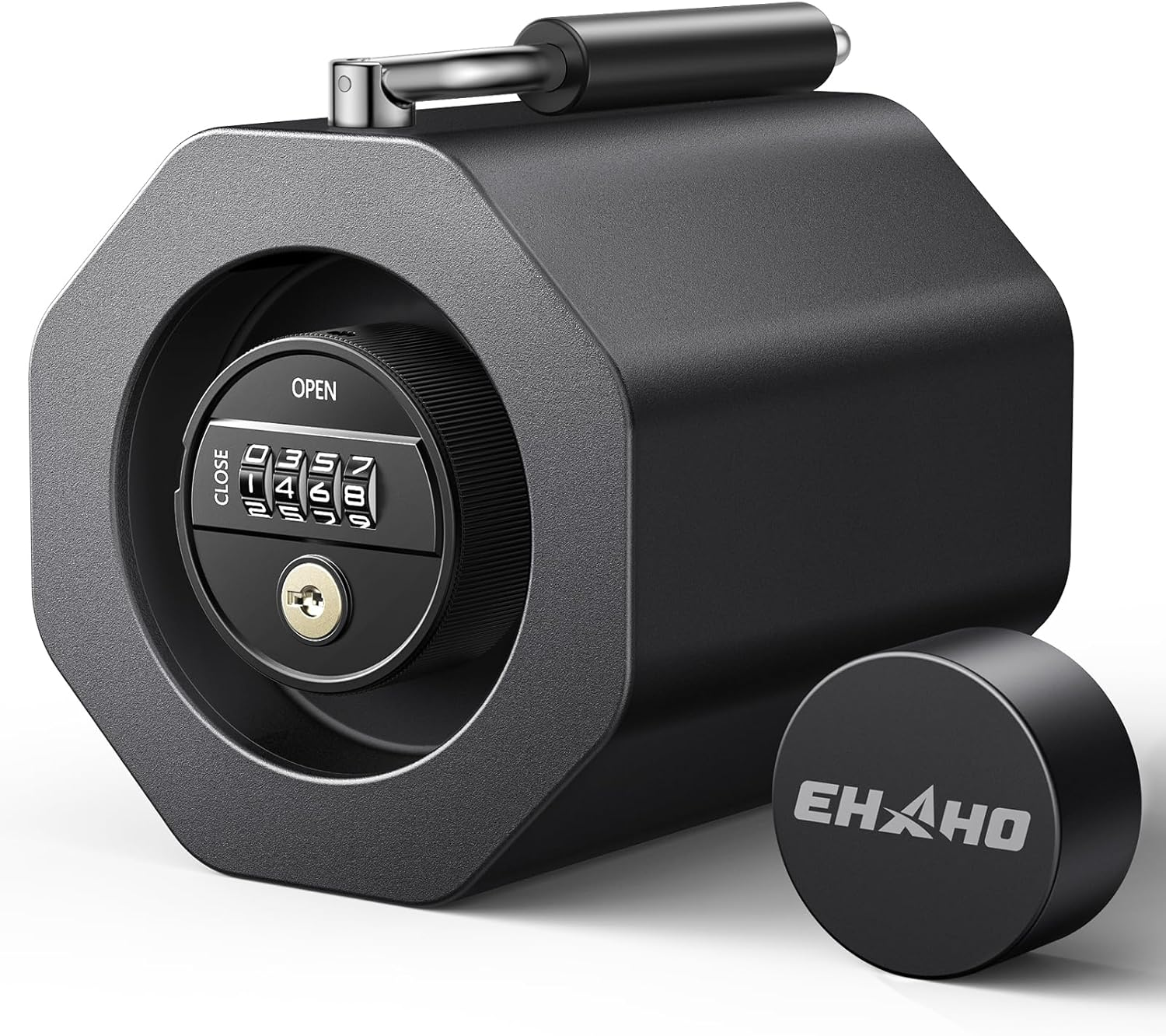 2-5/16" Anti-Theft Trailer Hitch Lock - Level 9 Security Combination Coupler Lock for RV, Boat & Trailer