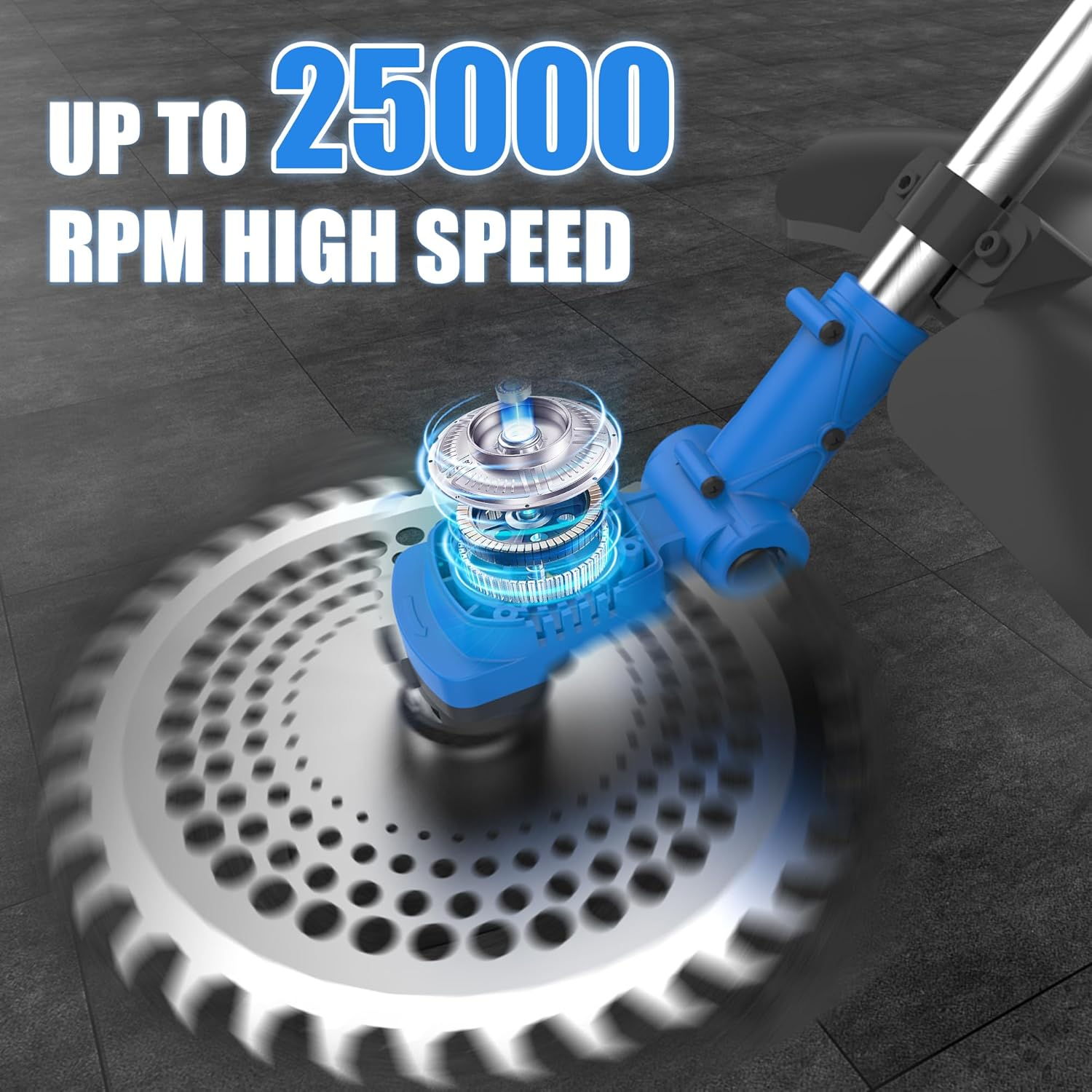 21V Brushless Weed Wacker Cordless 4.0Ah Battery