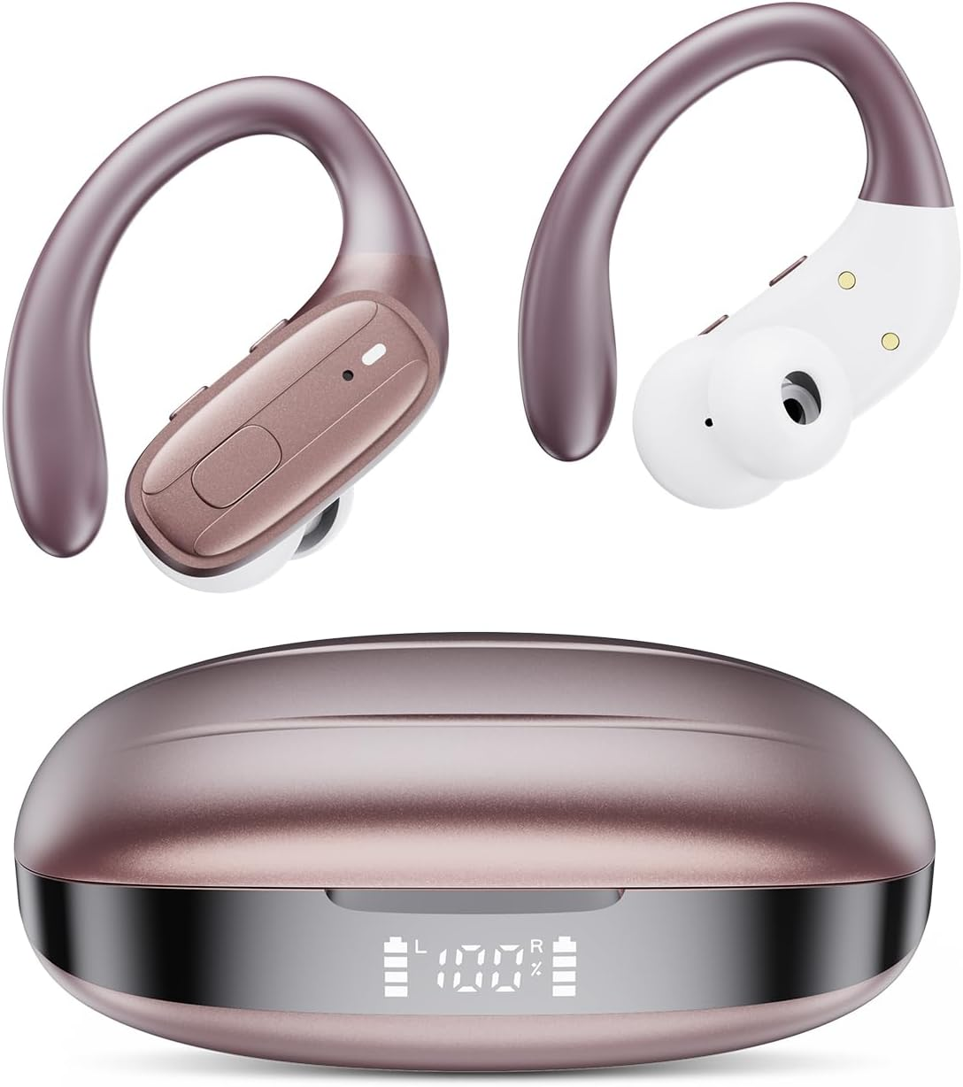 Wireless Sports Earbuds Bluetooth 5.4 ENC Open-Ear