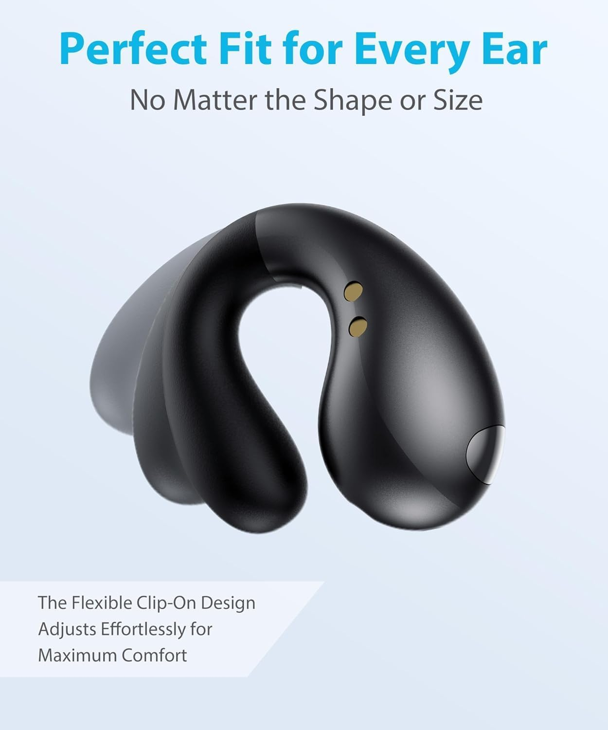 Open-Ear Headphones Bluetooth 5.3 Hi-Fi 50H