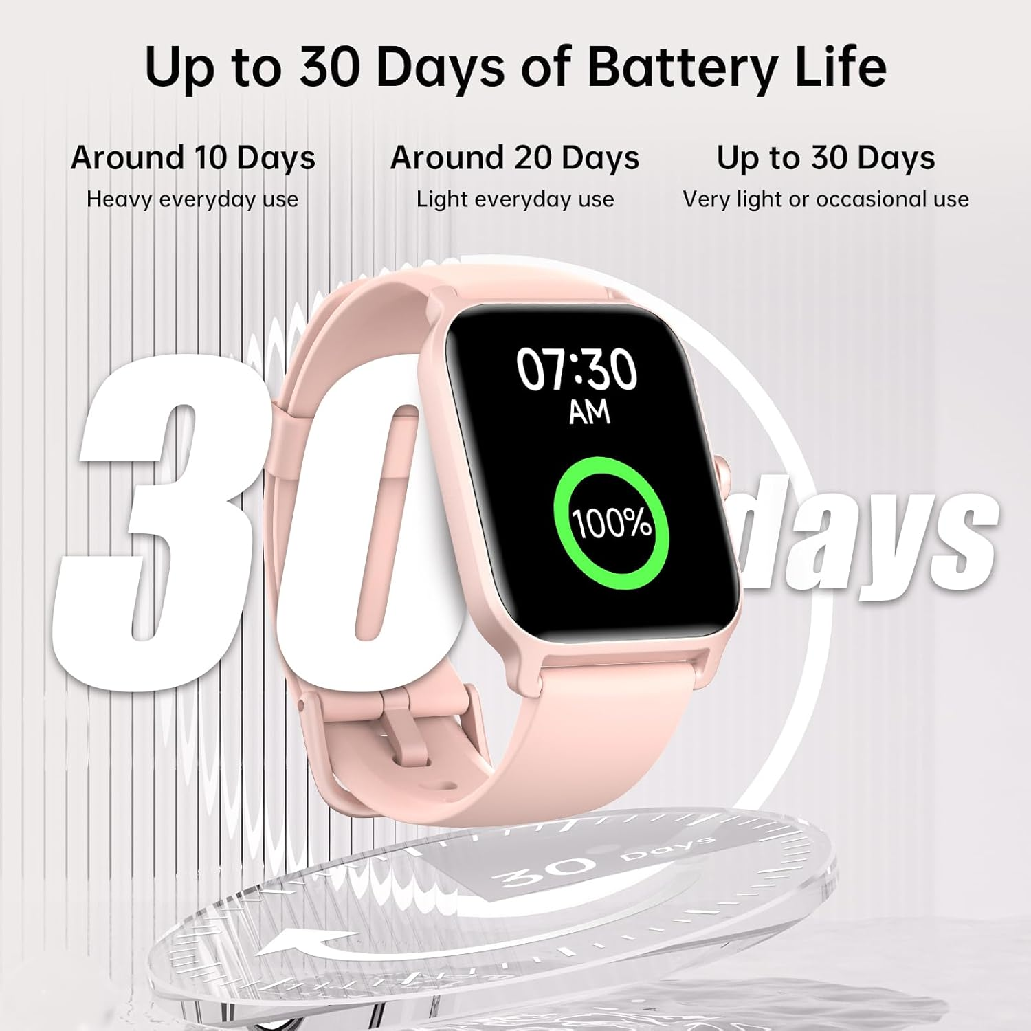 Women's Smart Watch 1.85" Alexa 100+ Sport Modes