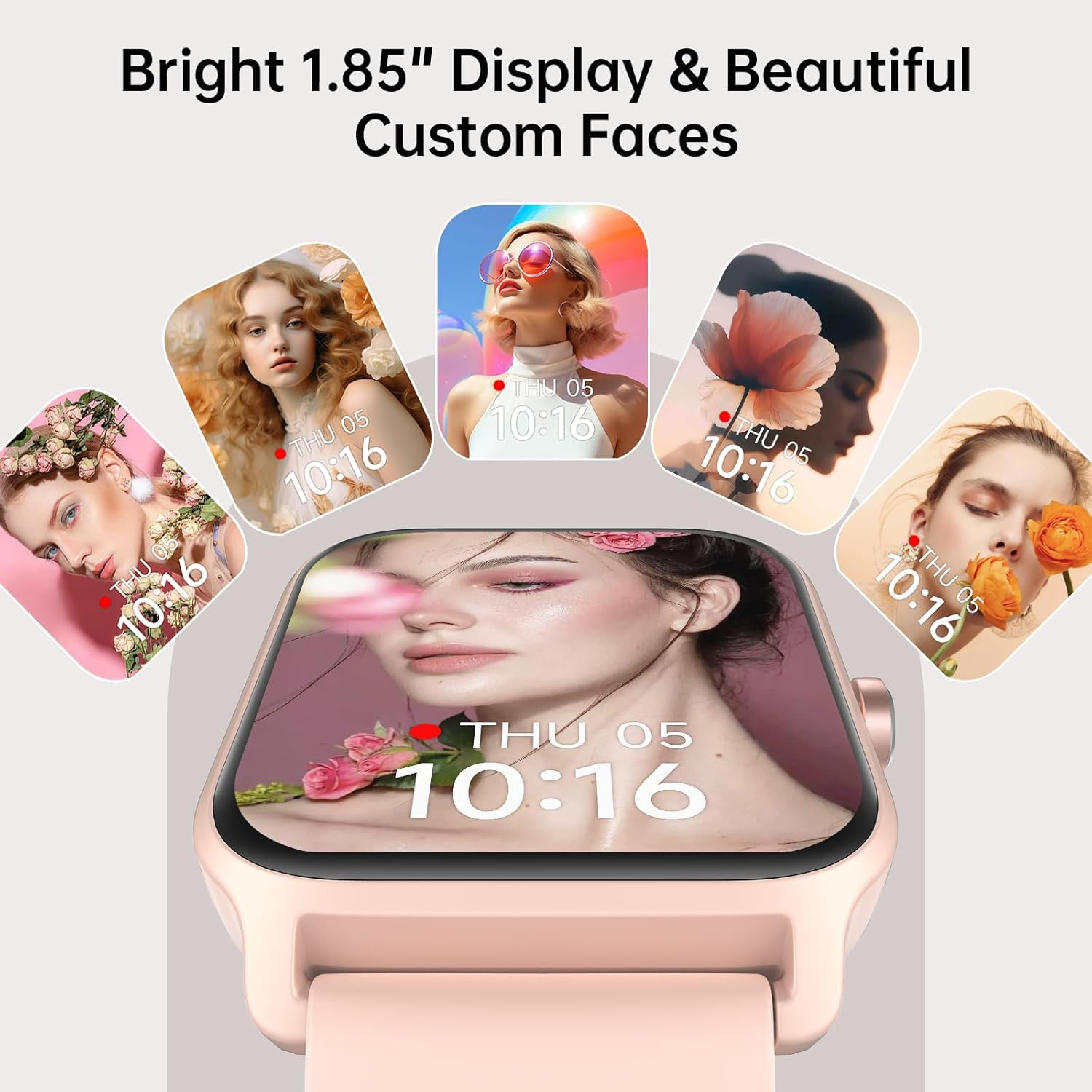 Women's Smart Watch 1.85" Alexa 100+ Sport Modes