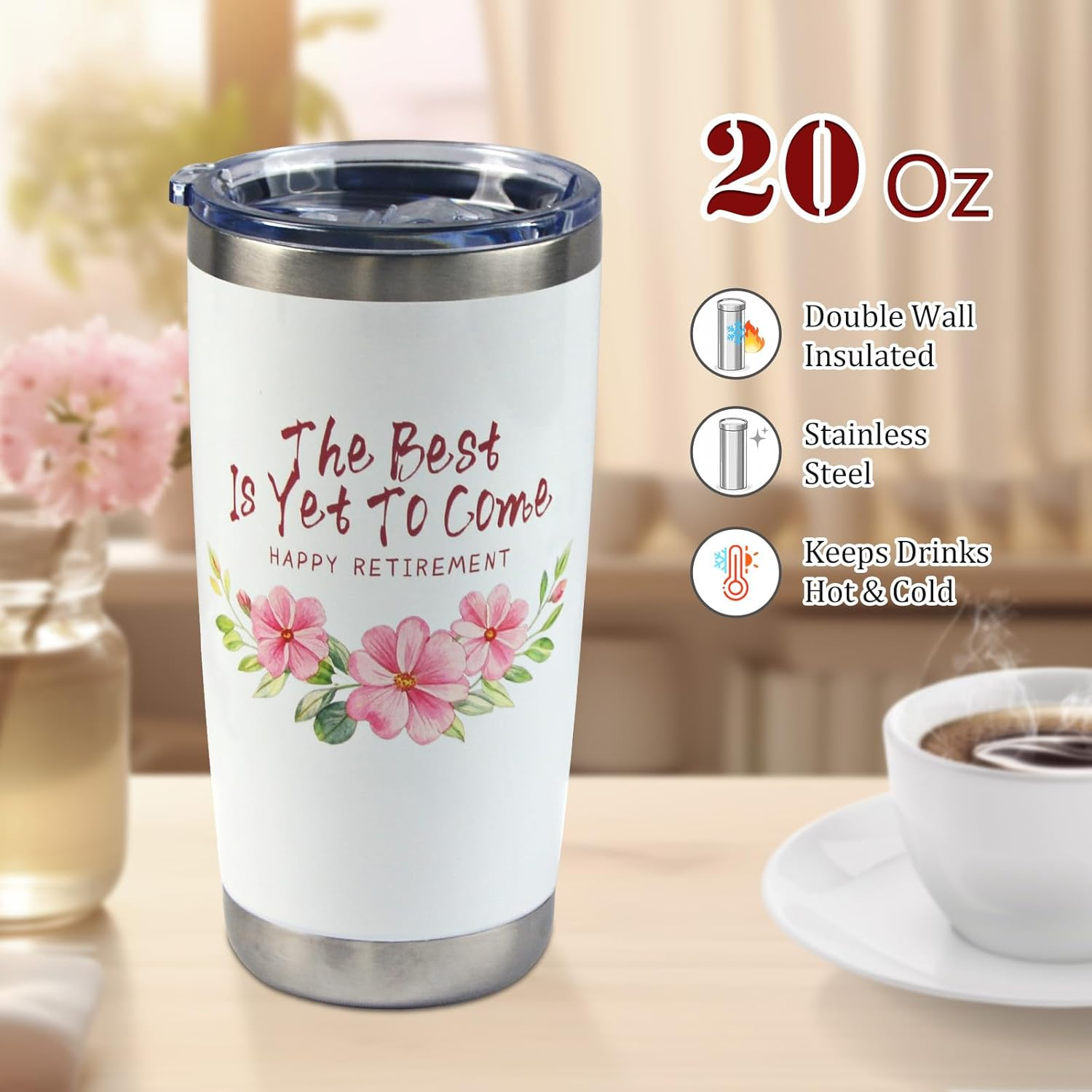 Premium Stainless Steel Insulated Water Bottle