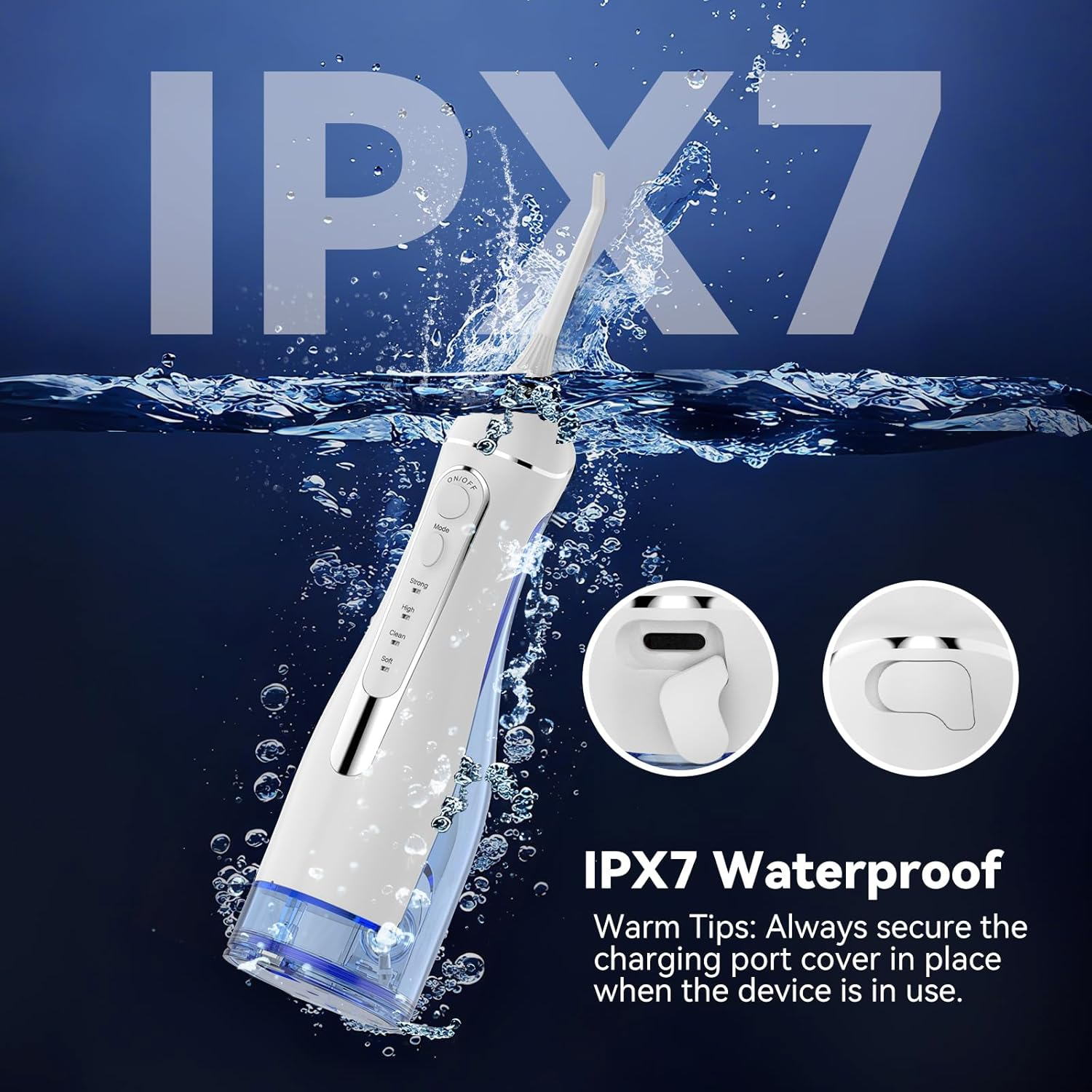 Water Flosser Portable Oral Irrigator 4 Modes