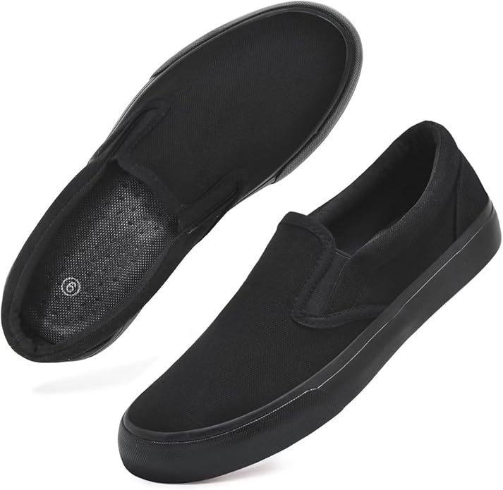 Women's Slip-On Canvas Shoes Size 10