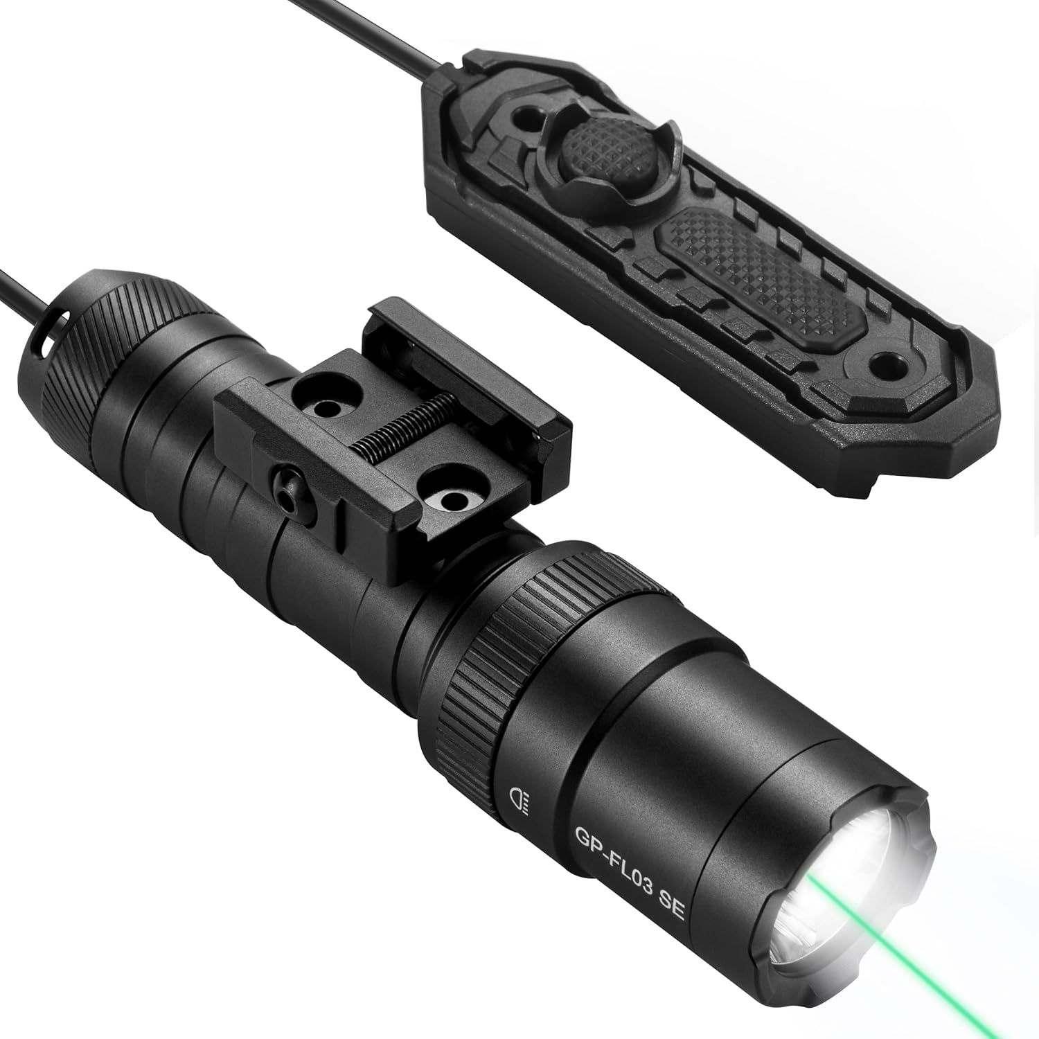 2500 Lumen Tactical Flashlight for Rifles