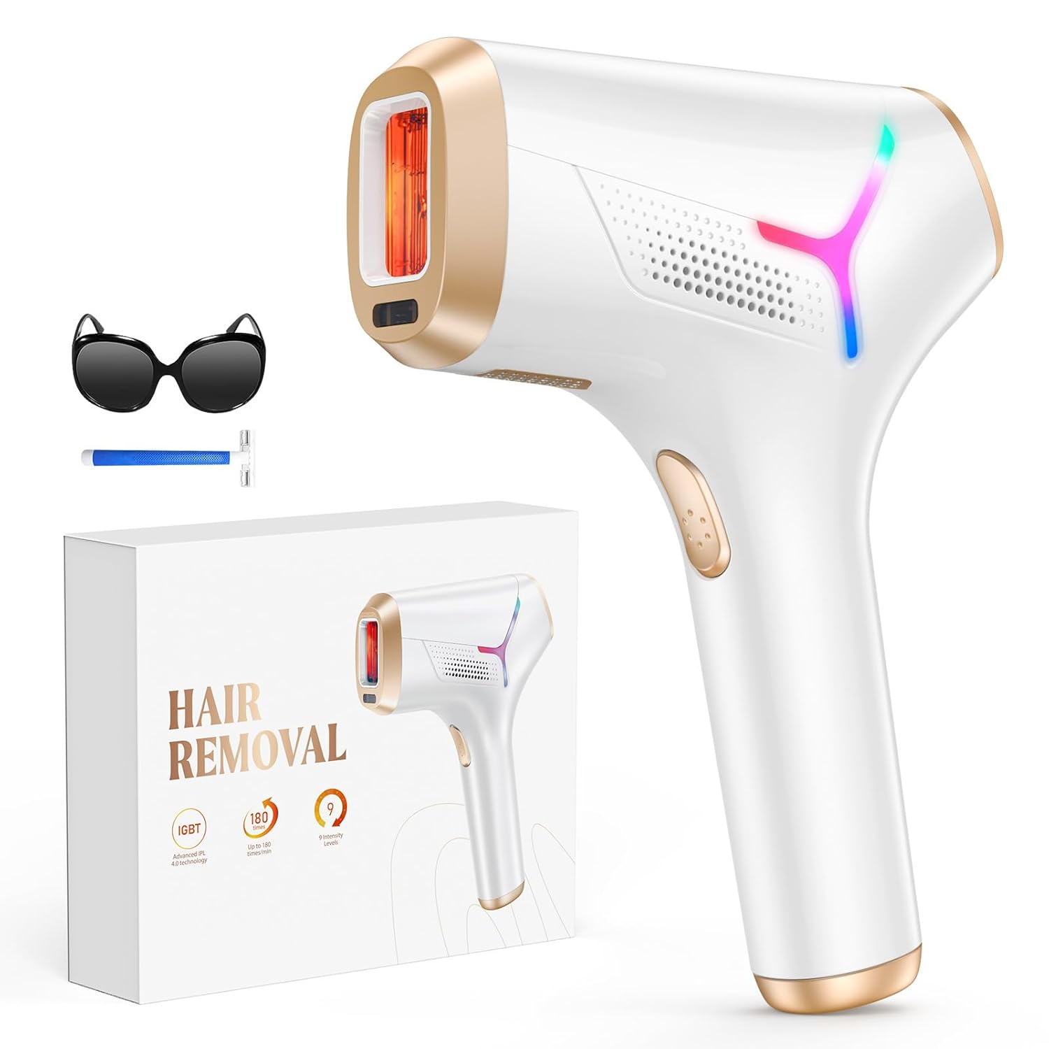 At-Home IPL Hair Removal Device