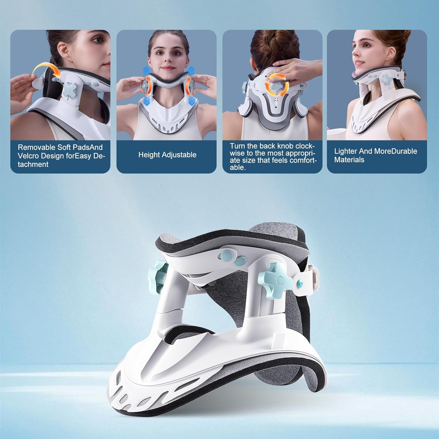 Neck Stretcher Cervical Traction Device White