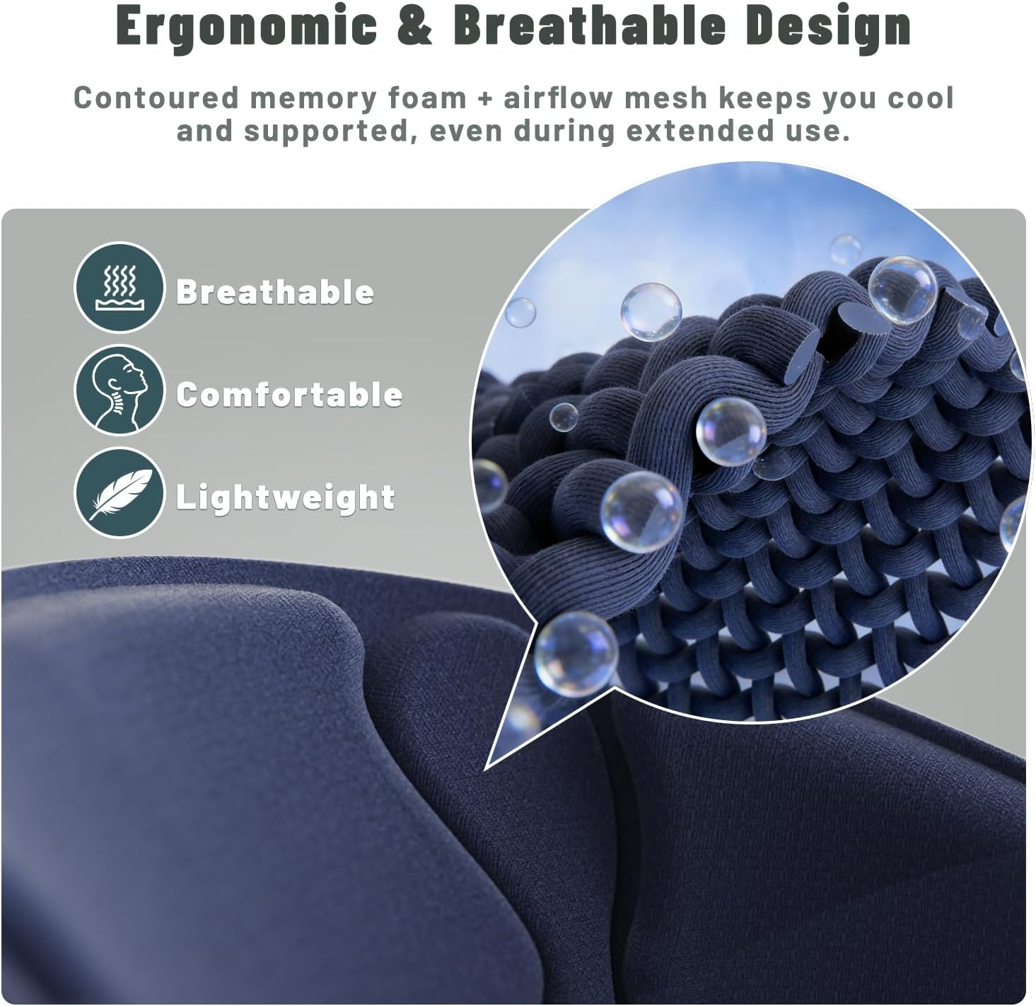 Adjustable Neck Traction Device White