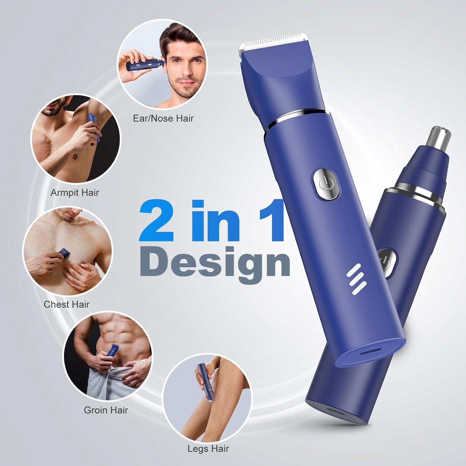 Manscape Body Trimmer IPX7 USB Rechargeable