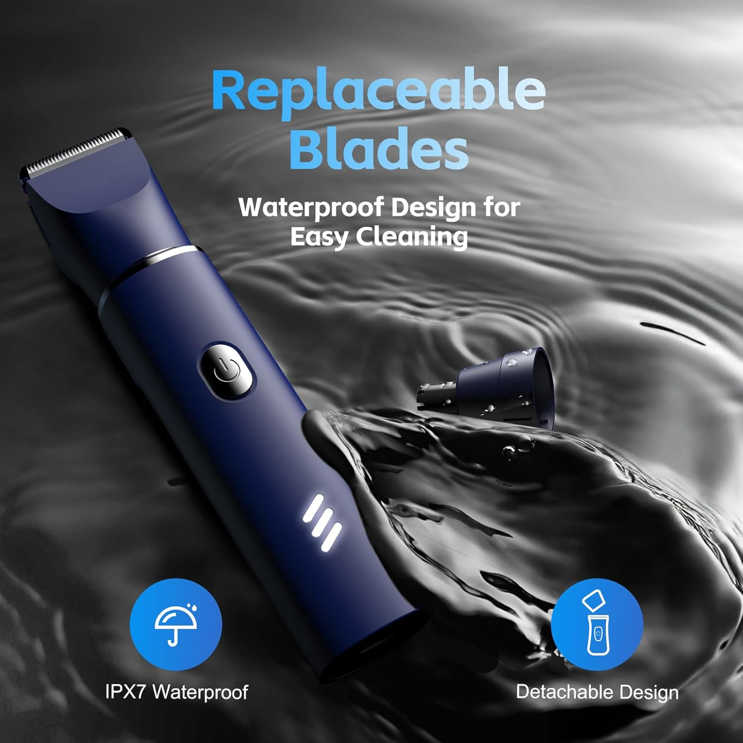 Manscape Body Trimmer IPX7 USB Rechargeable