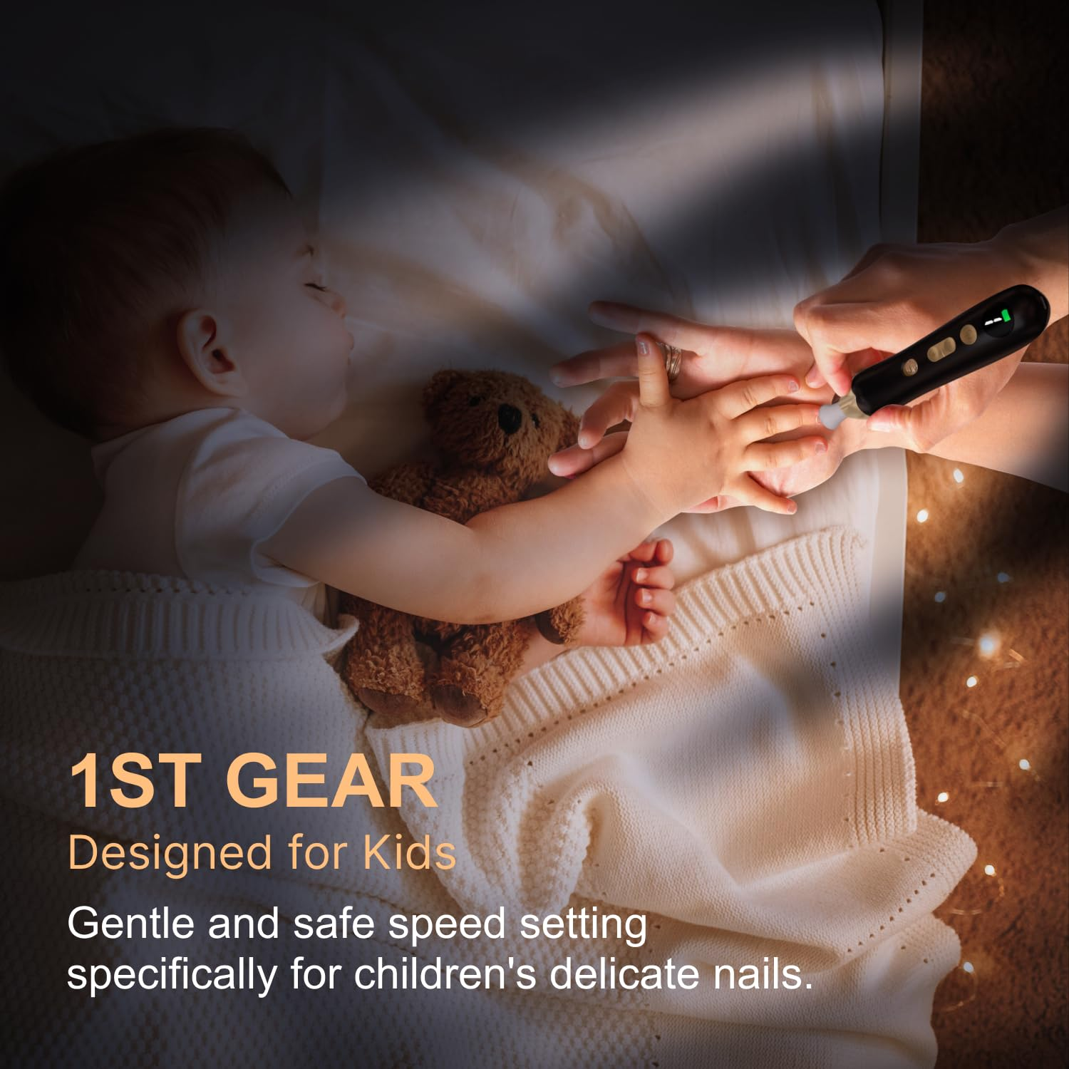 Electric Nail Drill Gold