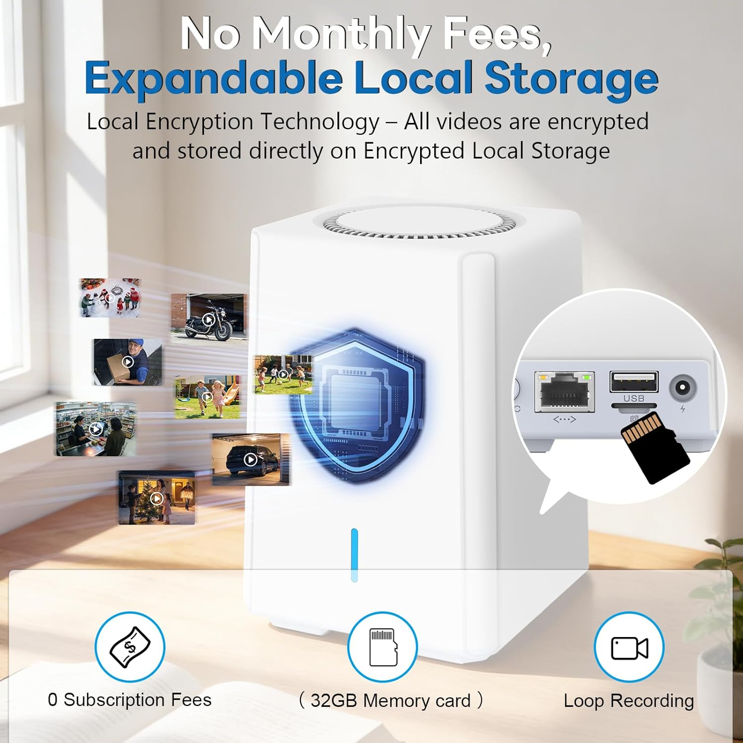 4K Solar Security Camera Wireless 5G 2.4G No Subscribe