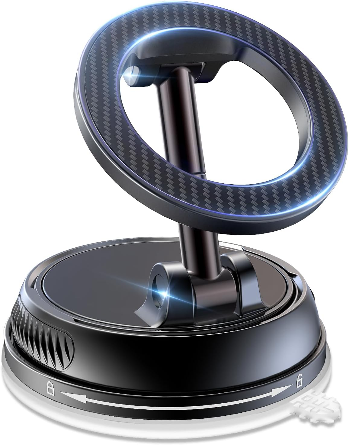 Car Phone Mount 122LB Suction 2400gf 360° Adjust
