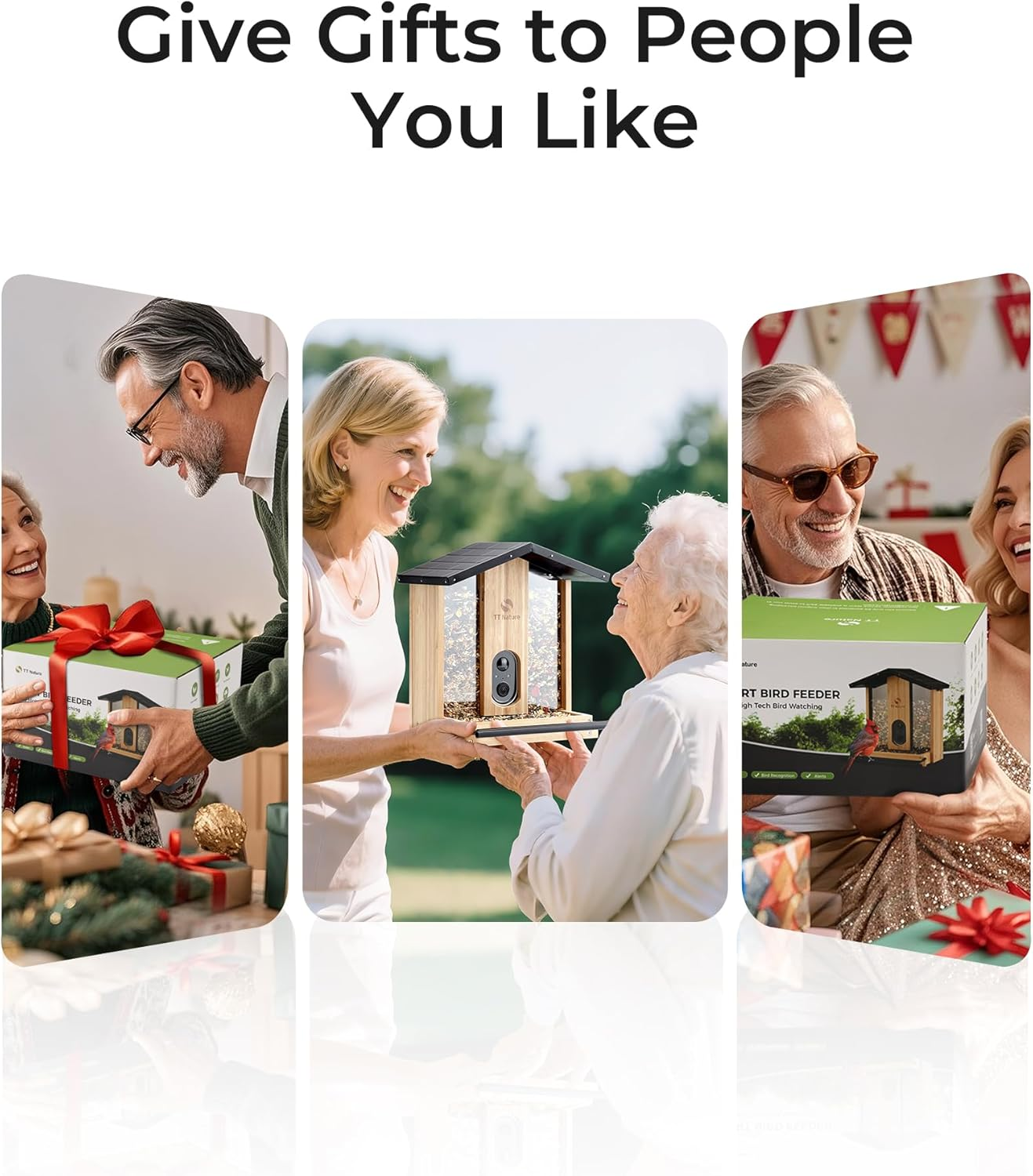 TT Nature Smart Bird Feeder with Camera – AI Recognition & Live Streaming