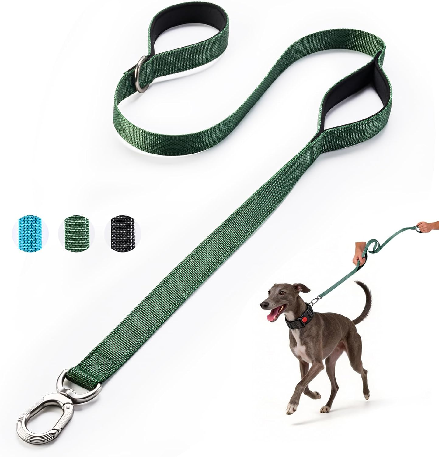 Heavy Duty Dog Leash Reflective Padded Handle 4ft