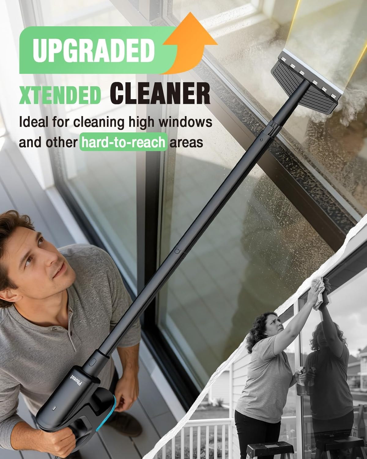 14-in-1 Heavy Duty Steam Mop & Handheld Steam Cleaner