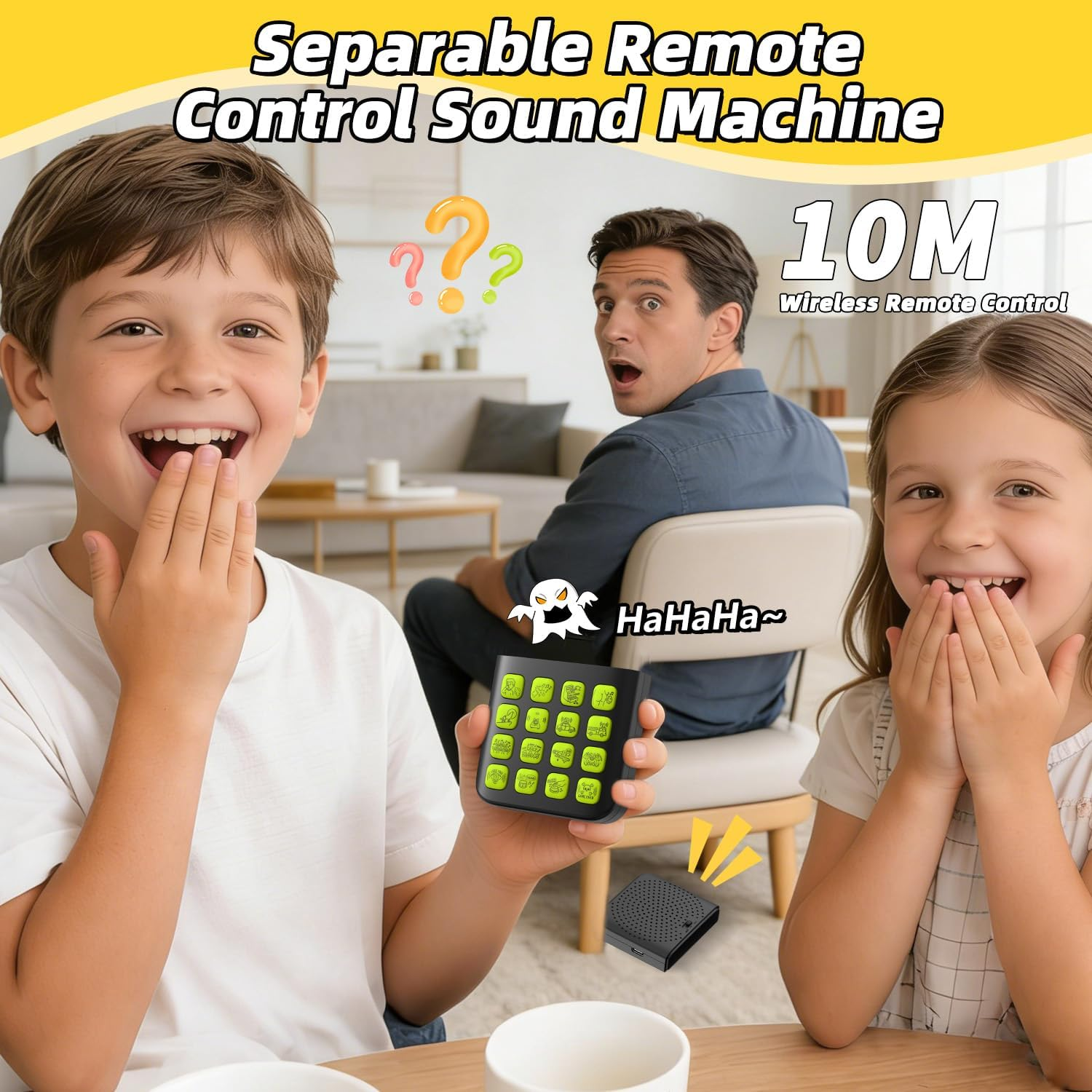 2-in-1 Magnetic Sound Effects Machine 16 Funny Sounds