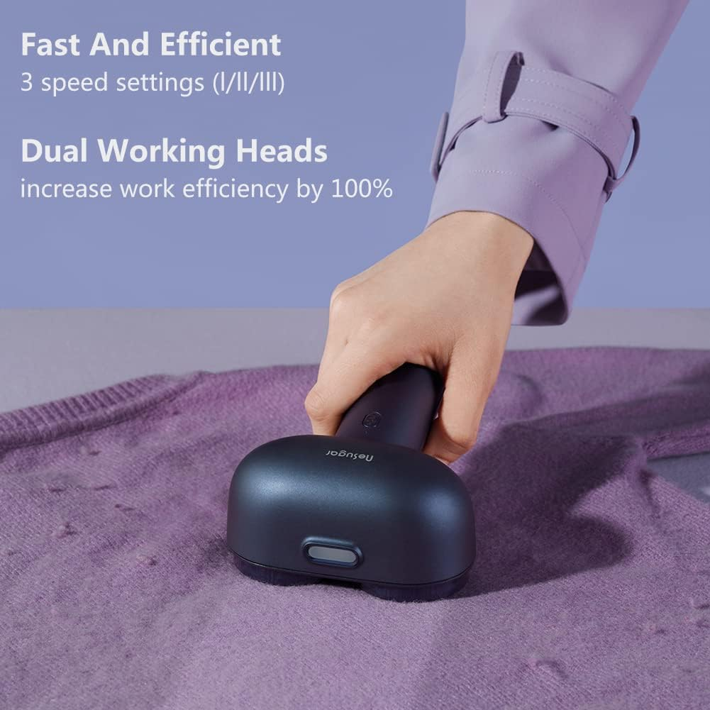 Professional Dual-Head Fabric Shaver