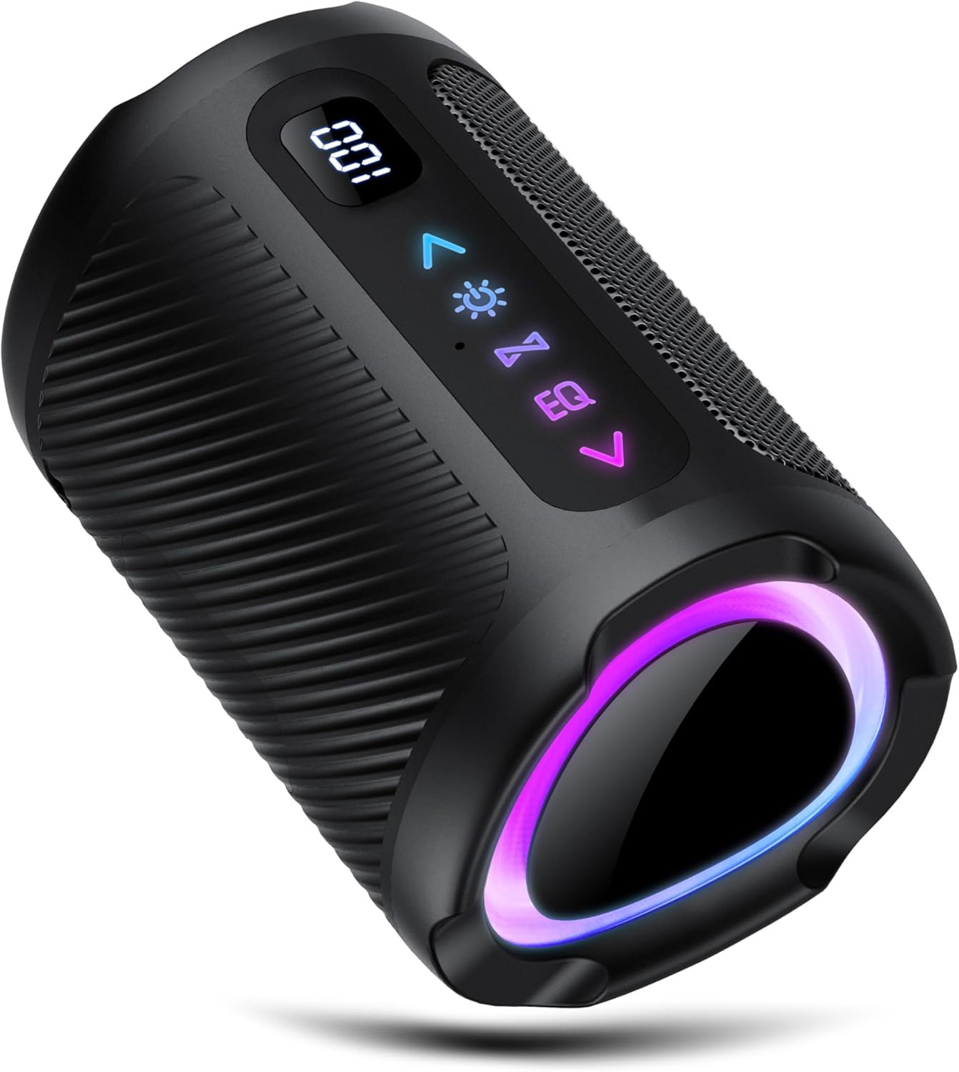 Portable Bluetooth Speaker LED Light Digital Display