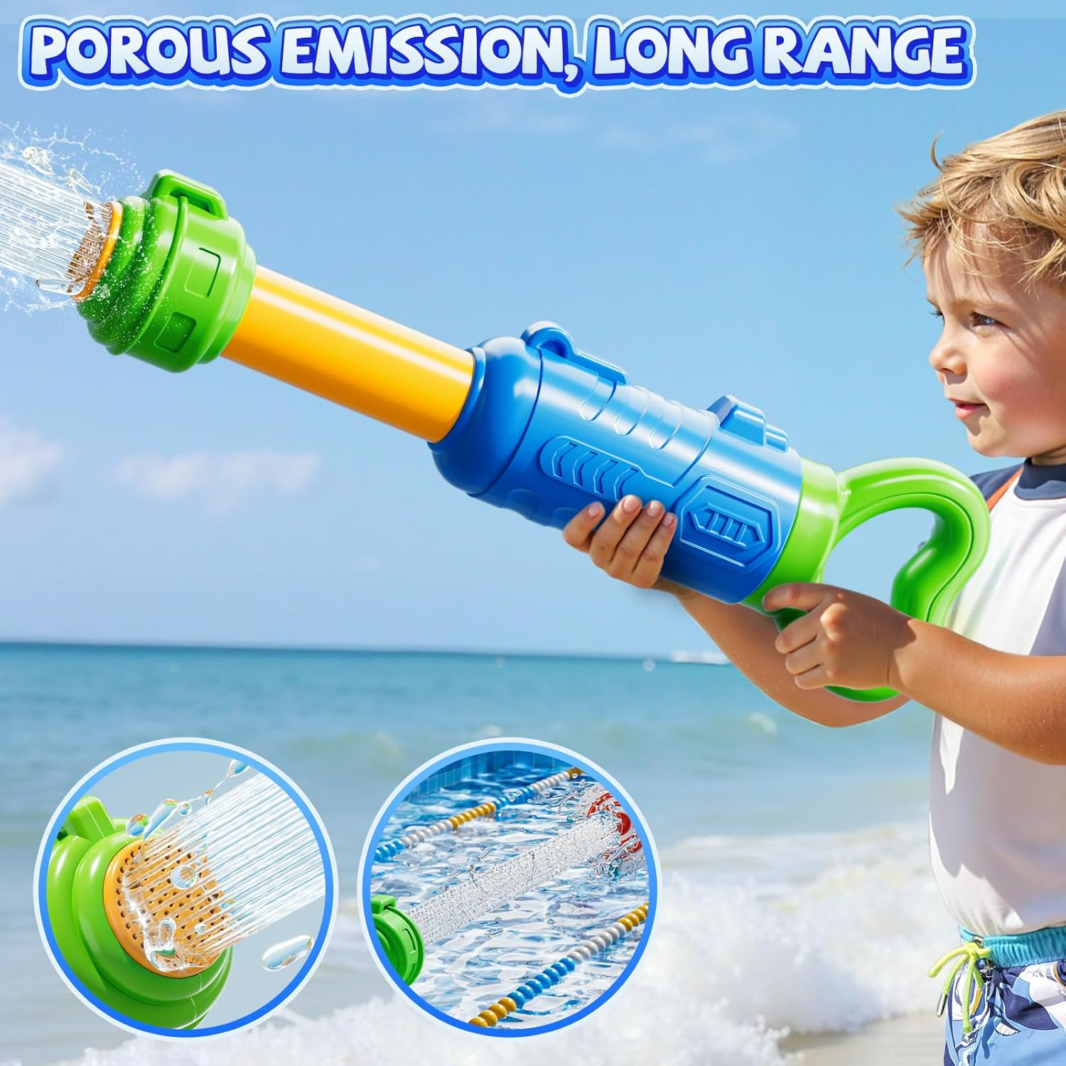 Water Guns for Kids Adults 4 Pack Pool Beach Toy