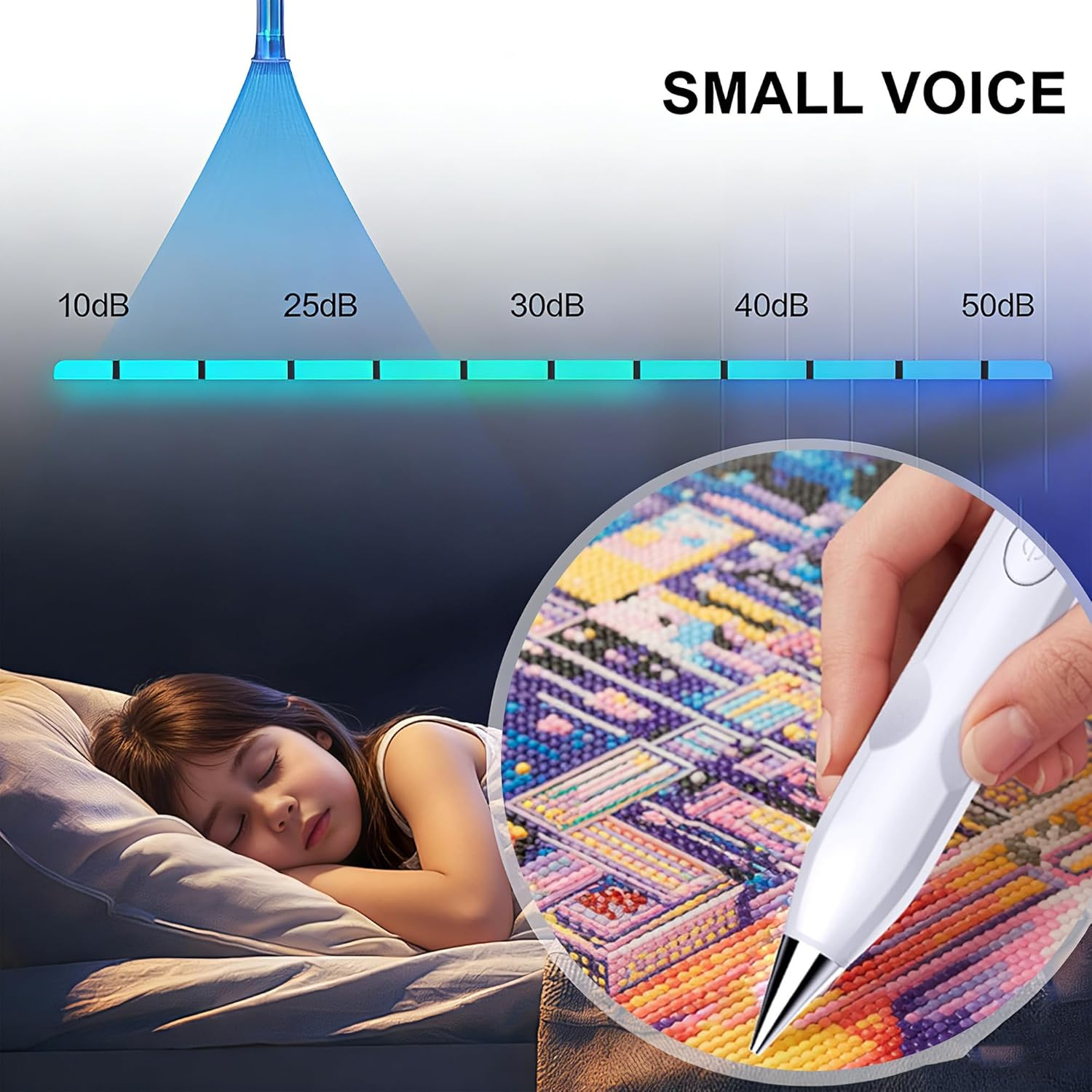 Electric Diamond Art Painting Pen No Wax Wireless