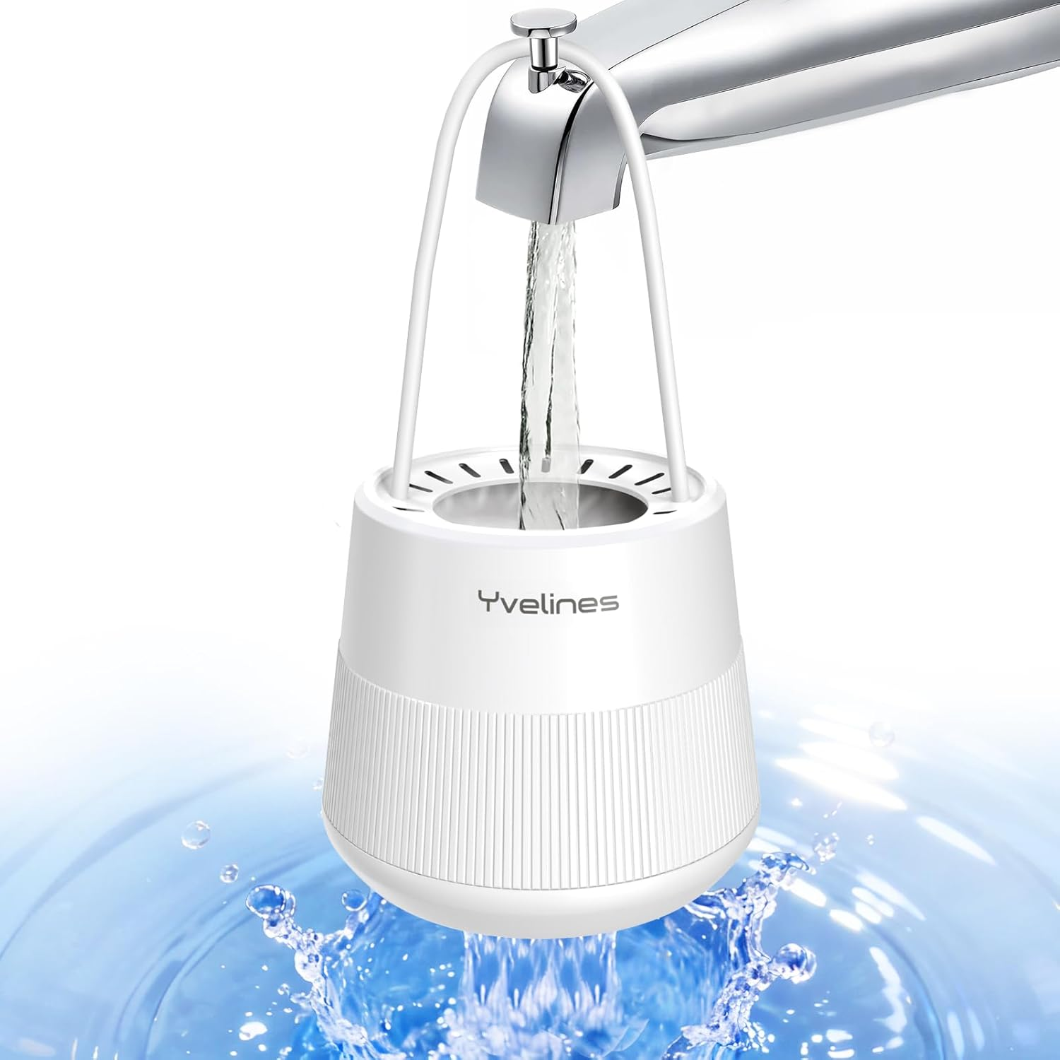 15-Stage Bath Water Filter Tub Faucet 7500 Gal Chlorine Remove