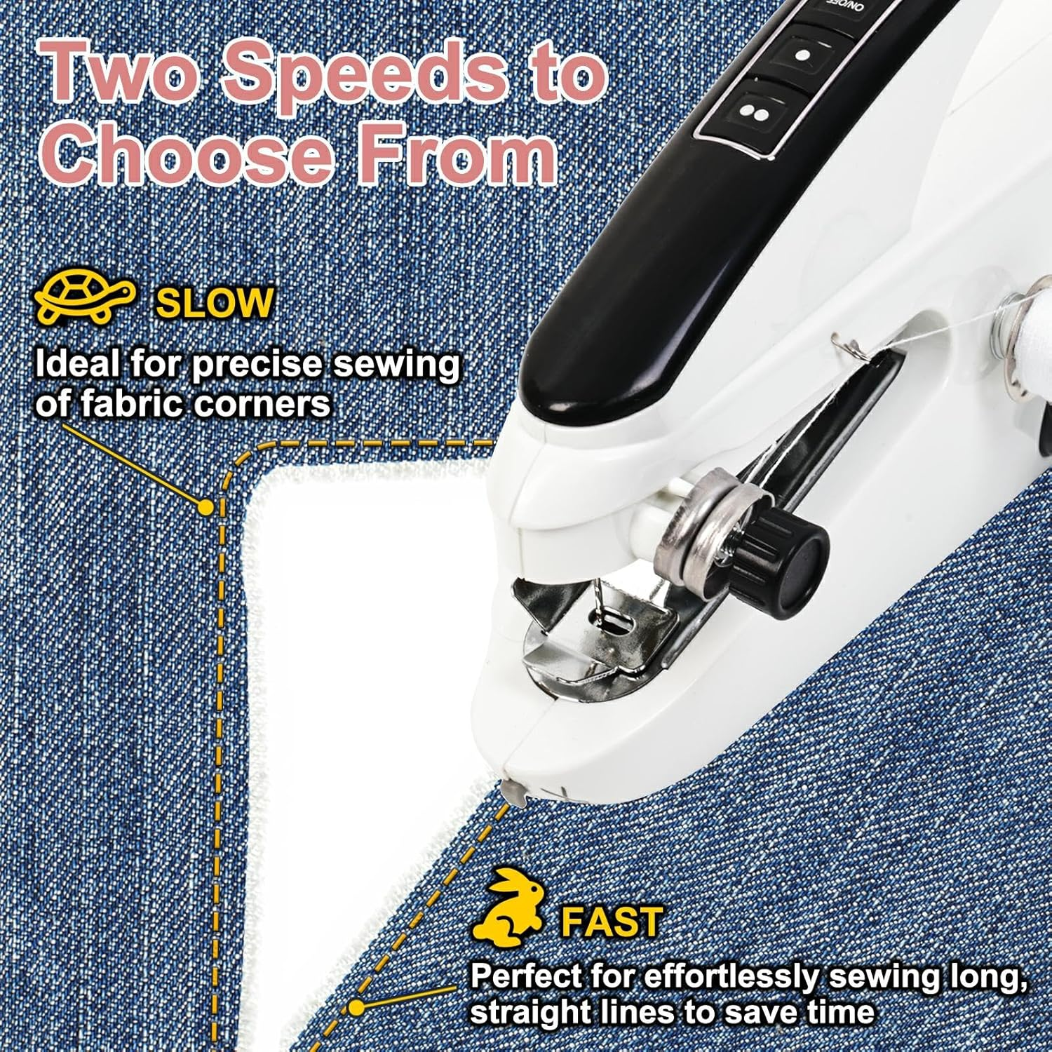 Handheld Sewing Machine for Quick Stitching